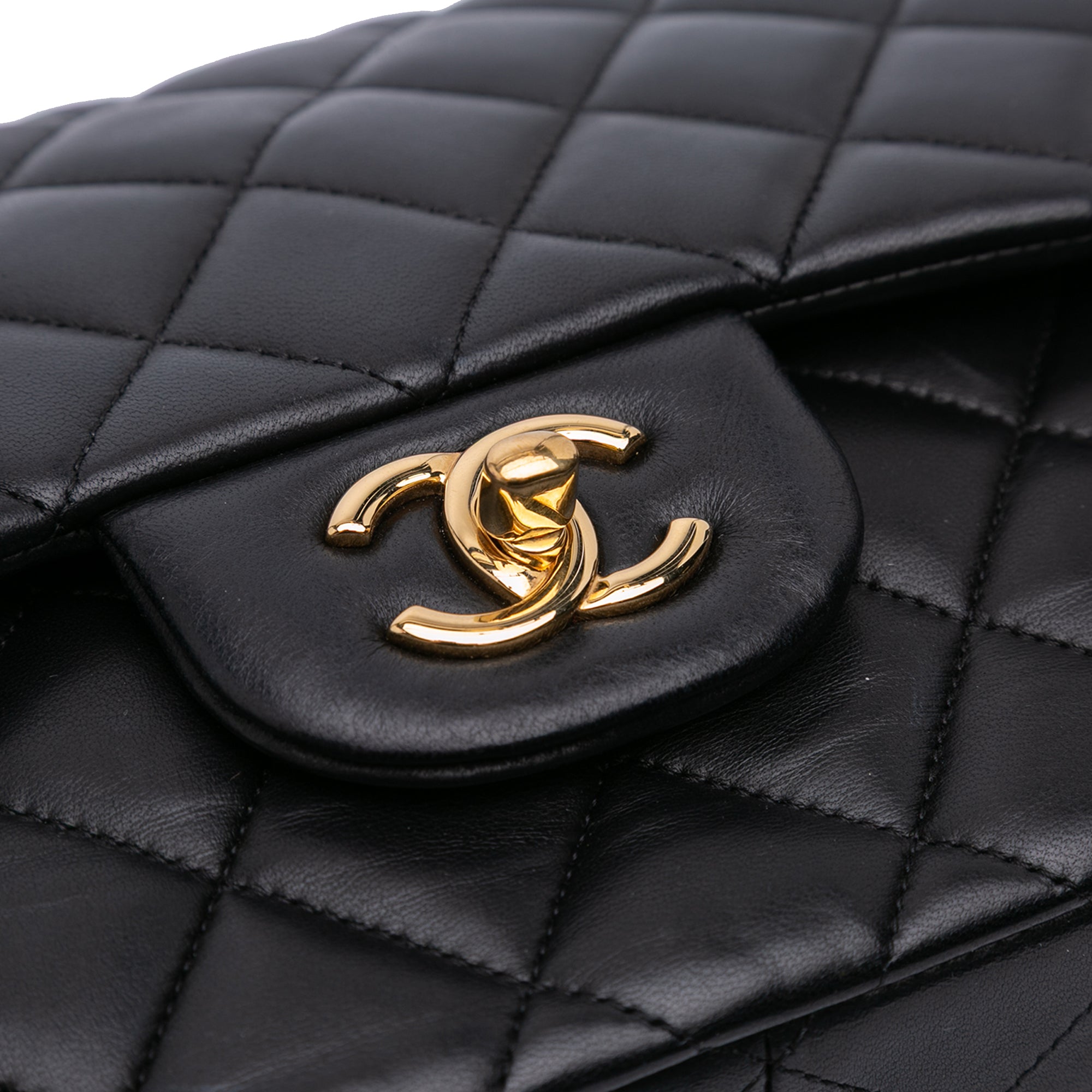 Chanel Chanel Classic Jumbo Agnello Nera Borse, Novità, Prodotti