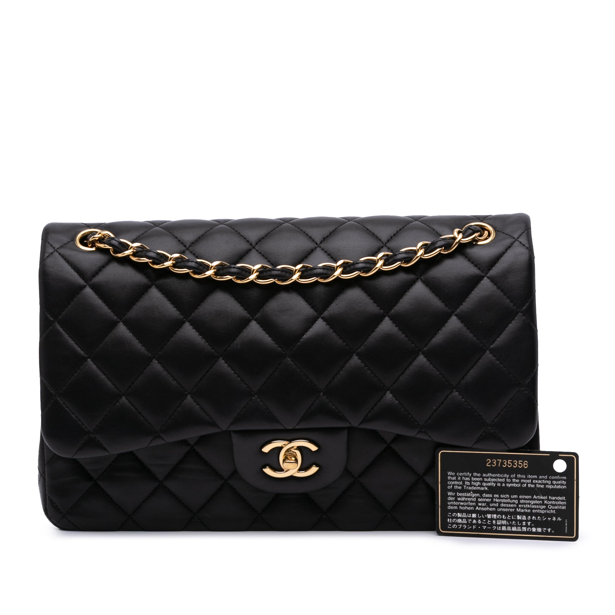 Chanel Chanel Classic Jumbo Agnello Nera Borse, Novità, Prodotti