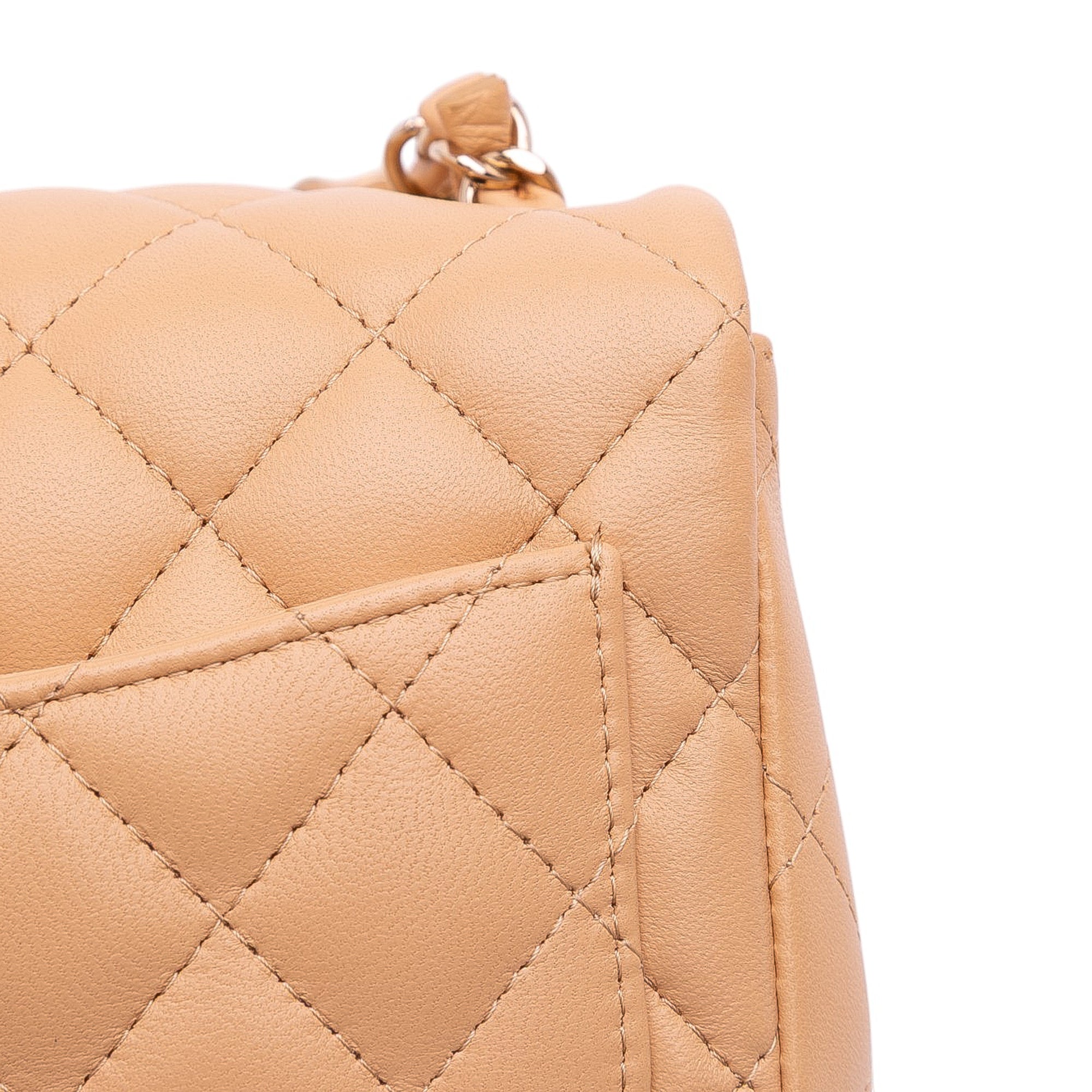 Chanel Chanel Mini Square Beige Borse, Novità, Prodotti