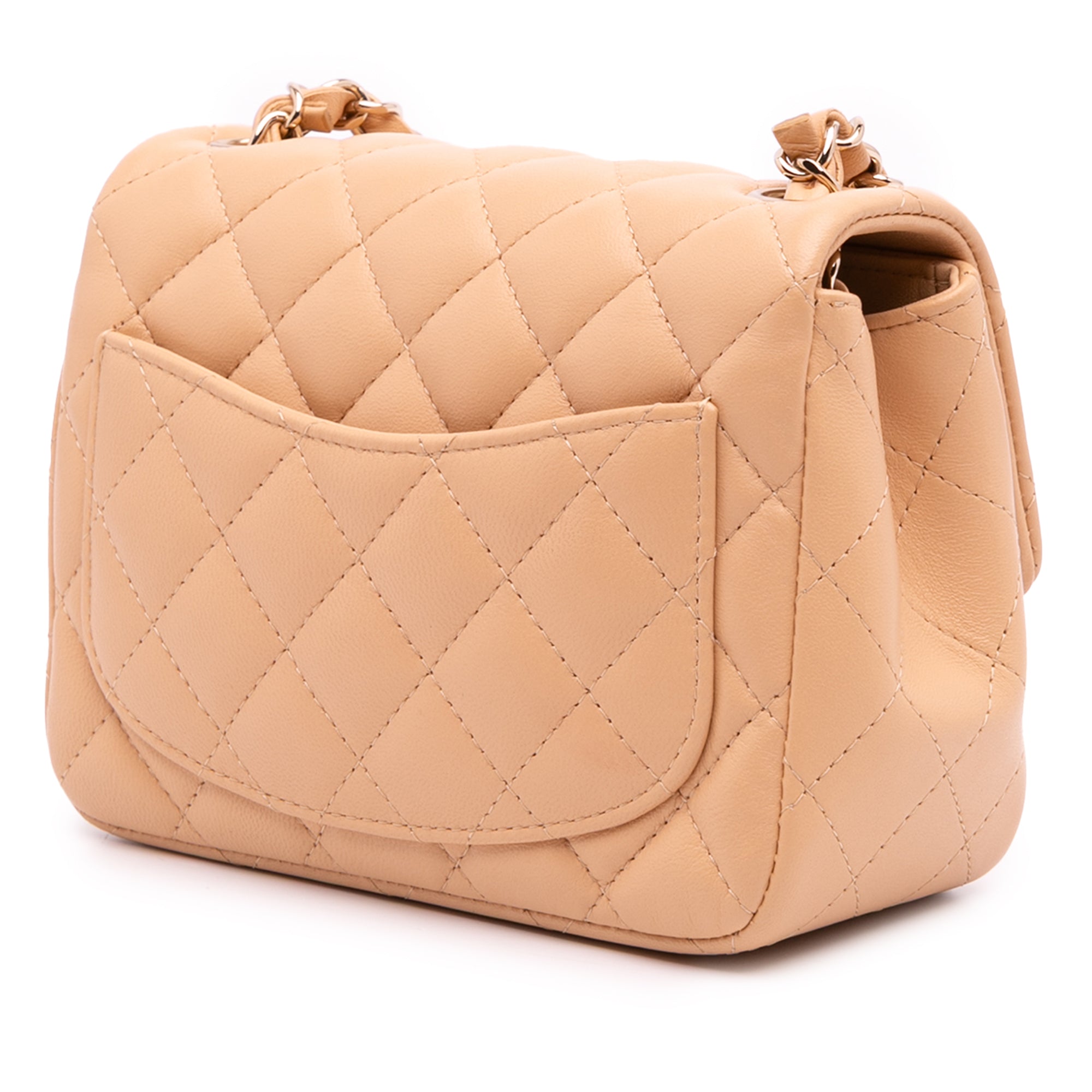 Chanel Chanel Mini Square Beige Borse, Novità, Prodotti