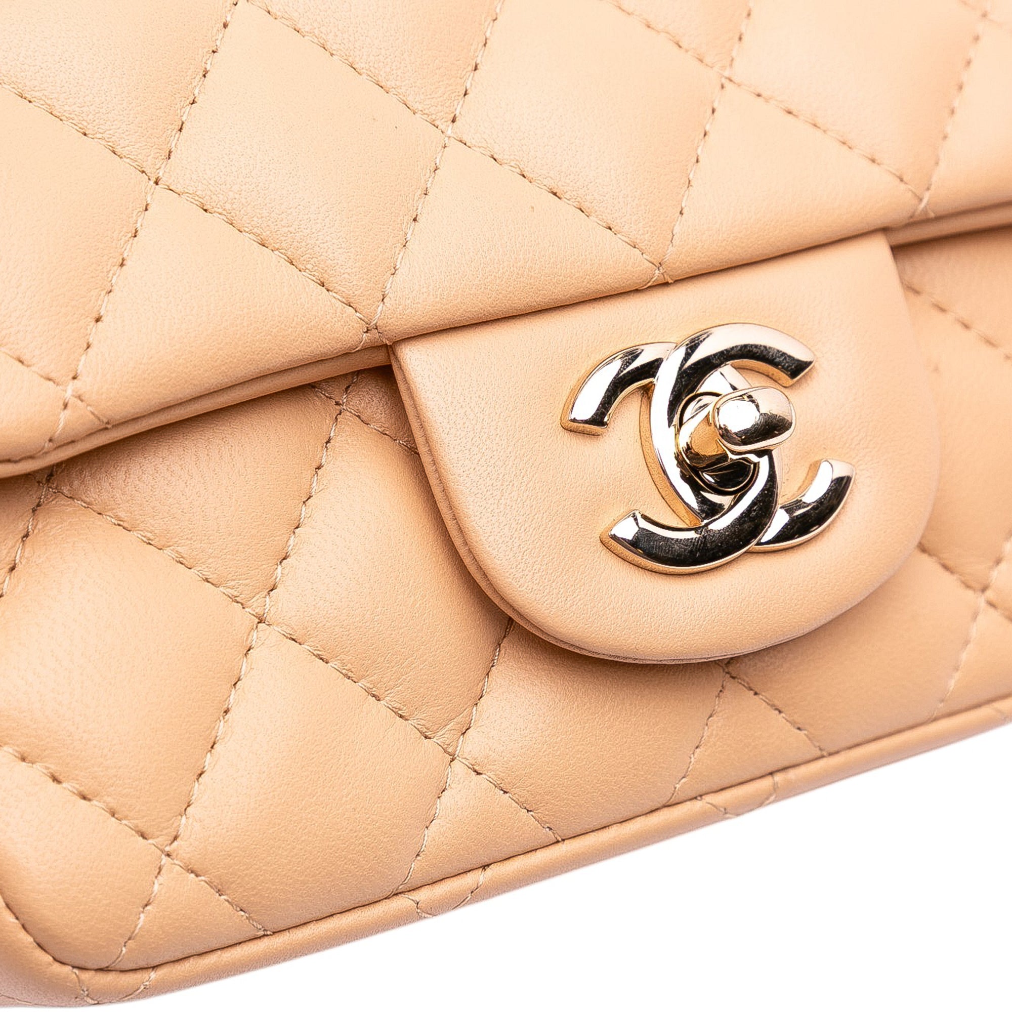 Chanel Chanel Mini Square Beige Borse, Novità, Prodotti