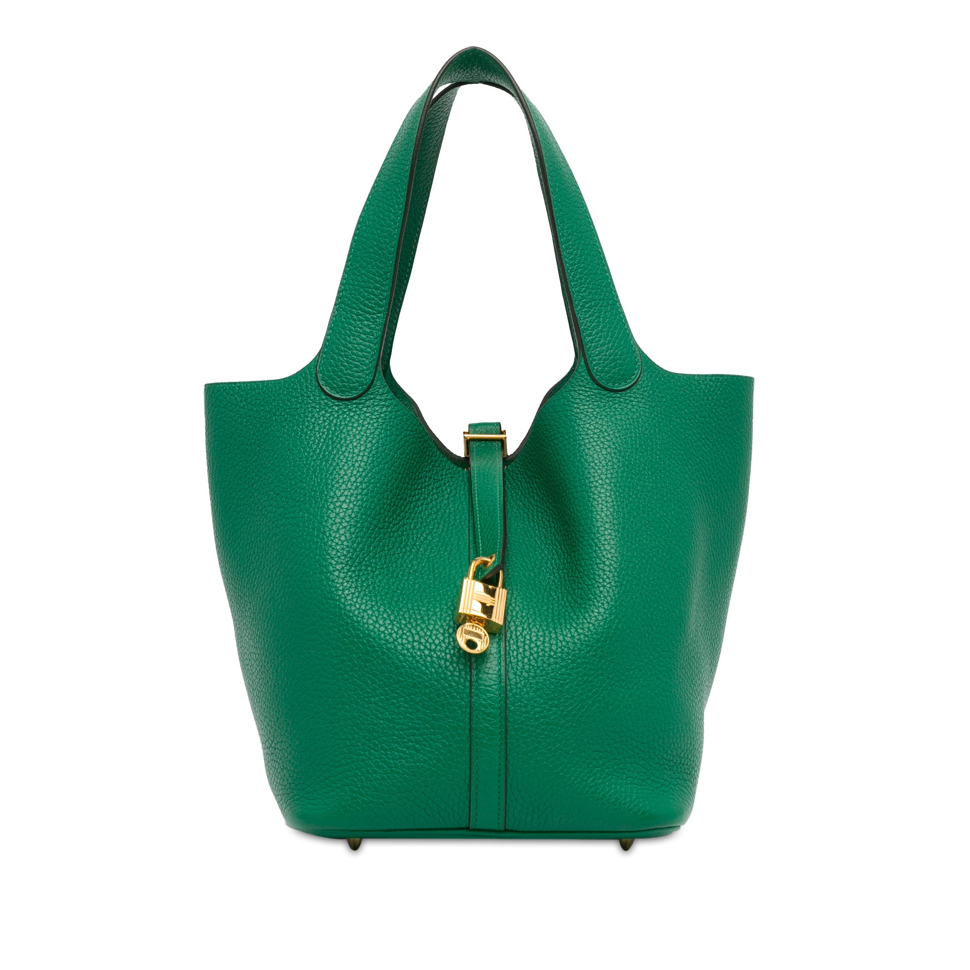 Hermès Borsa Hermès Picotin 22 Bamboo Borse