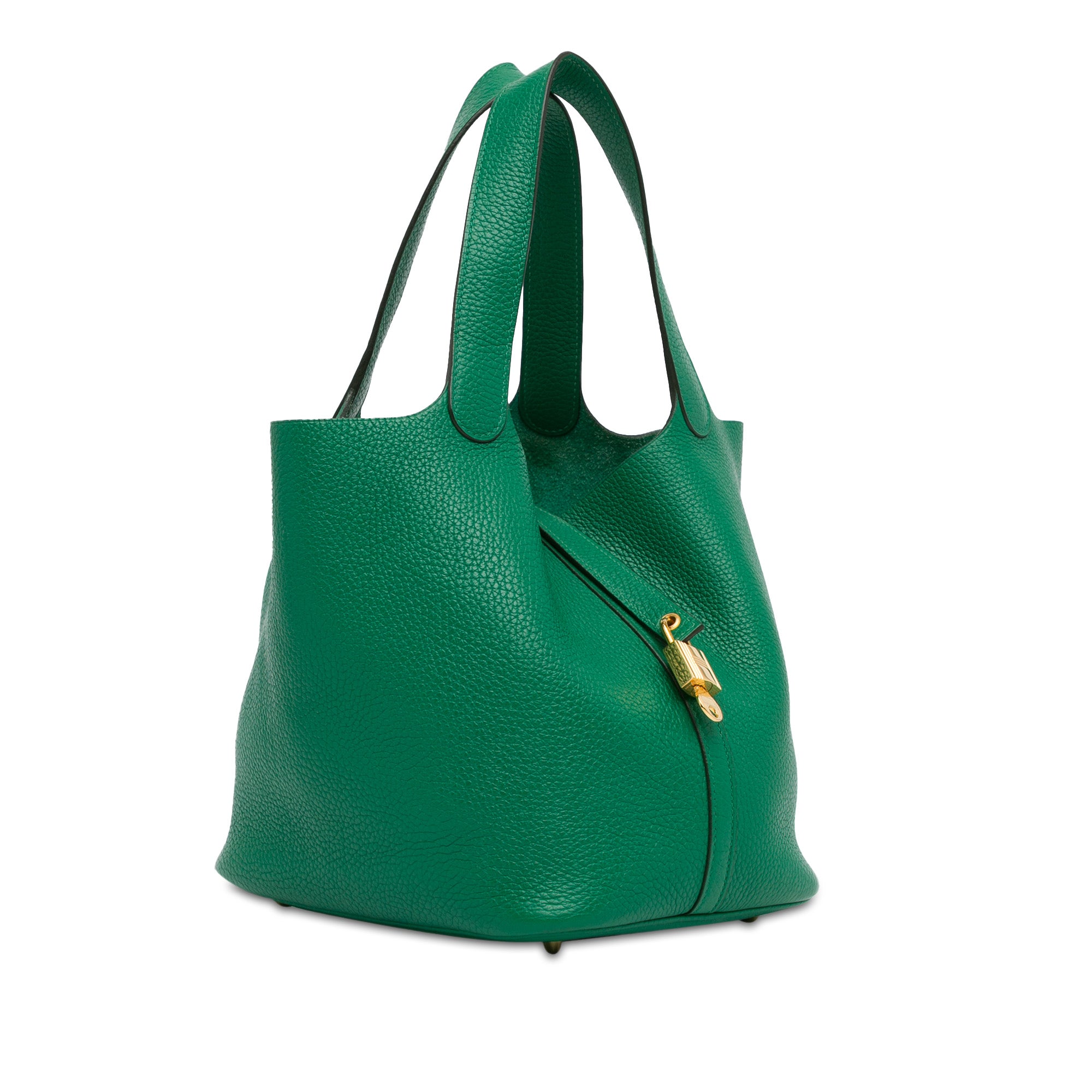 Hermès Borsa Hermès Picotin 22 Bamboo Borse