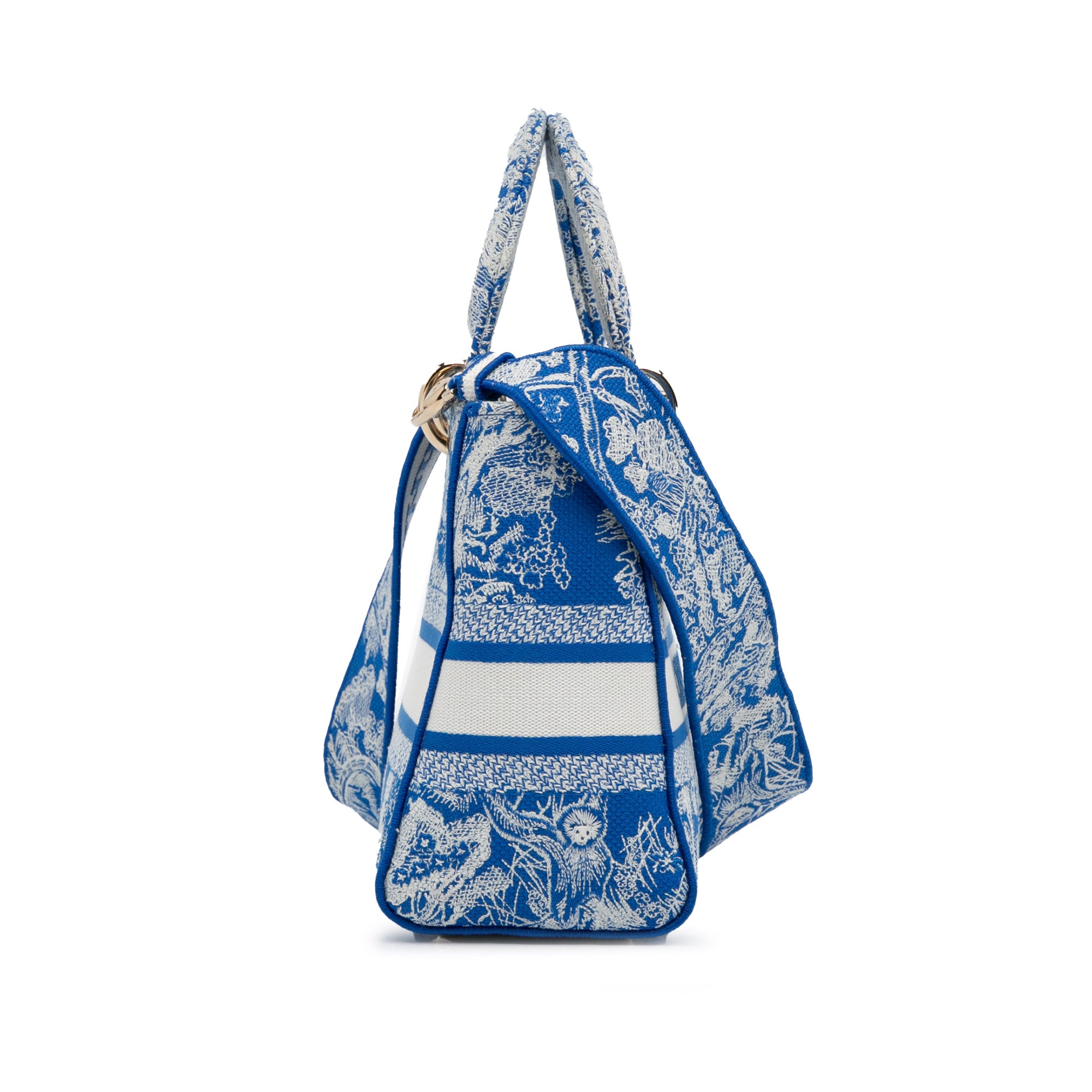 Dior Borsa Dior Lady D-lite Toile de Jouy media Borse