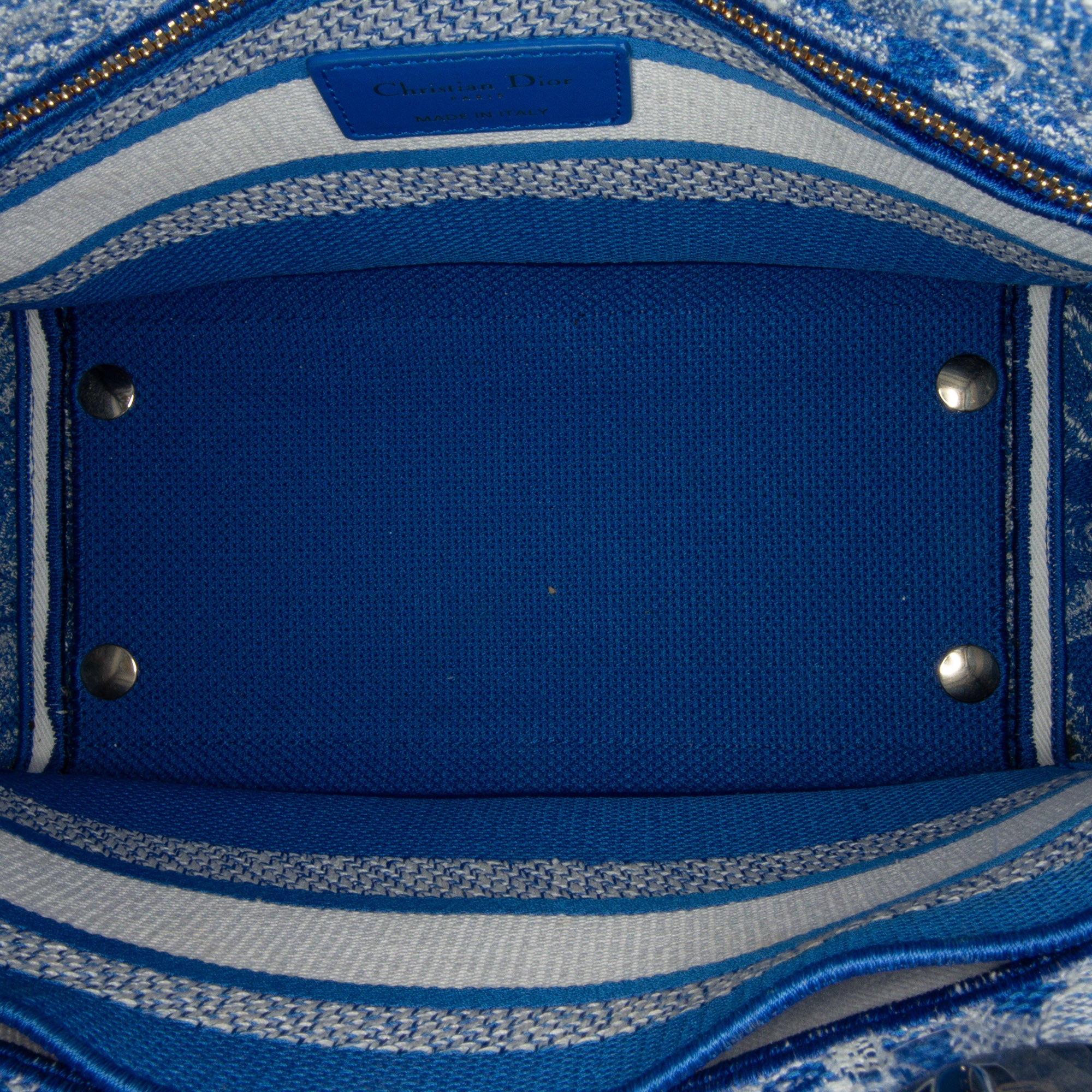 Dior Borsa Dior Lady D-lite Toile de Jouy media Borse