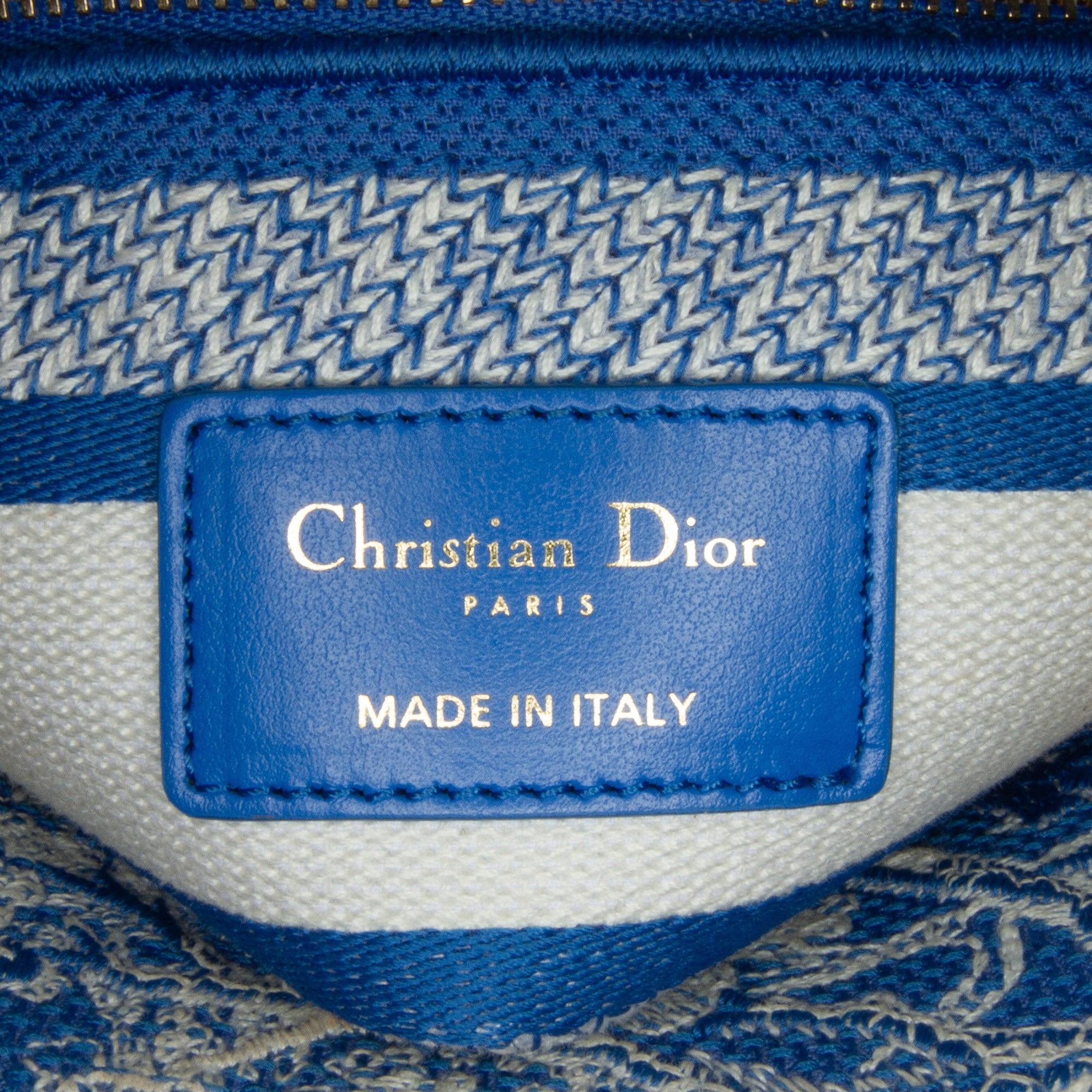 Dior Borsa Dior Lady D-lite Toile de Jouy media Borse