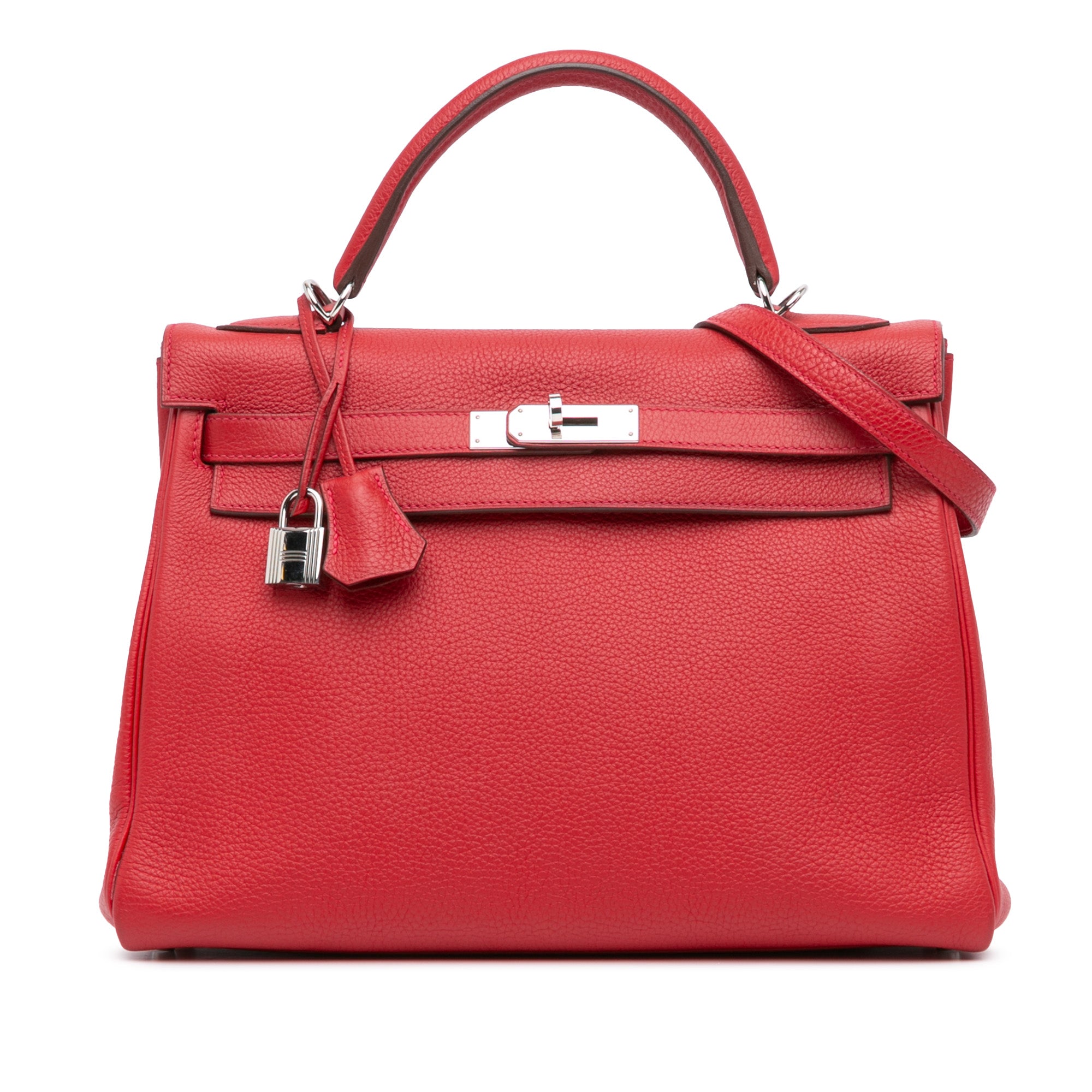 Hermès Hermès Kelly 32 togo Rouge Casaque Borse