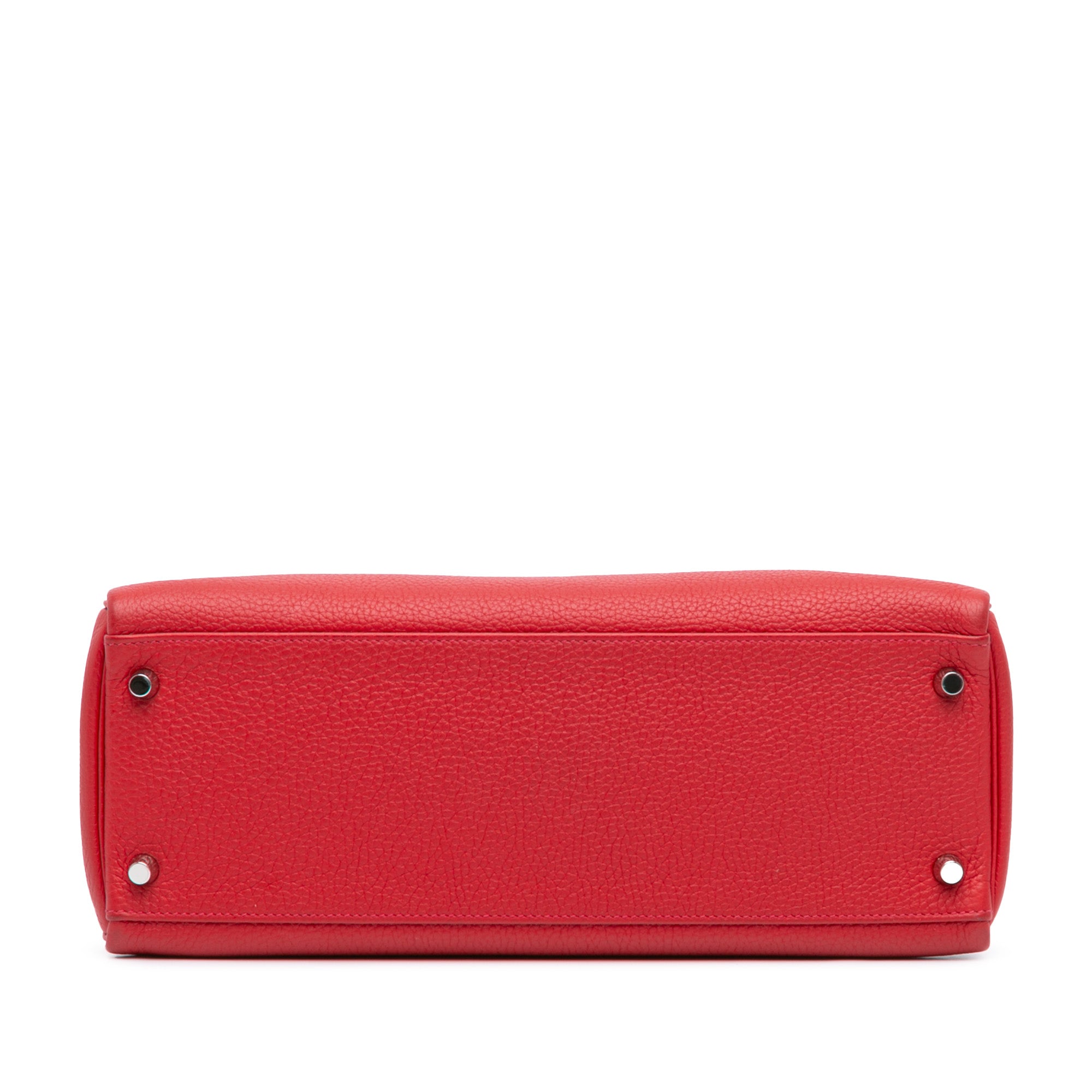 Hermès Hermès Kelly 32 togo Rouge Casaque Borse