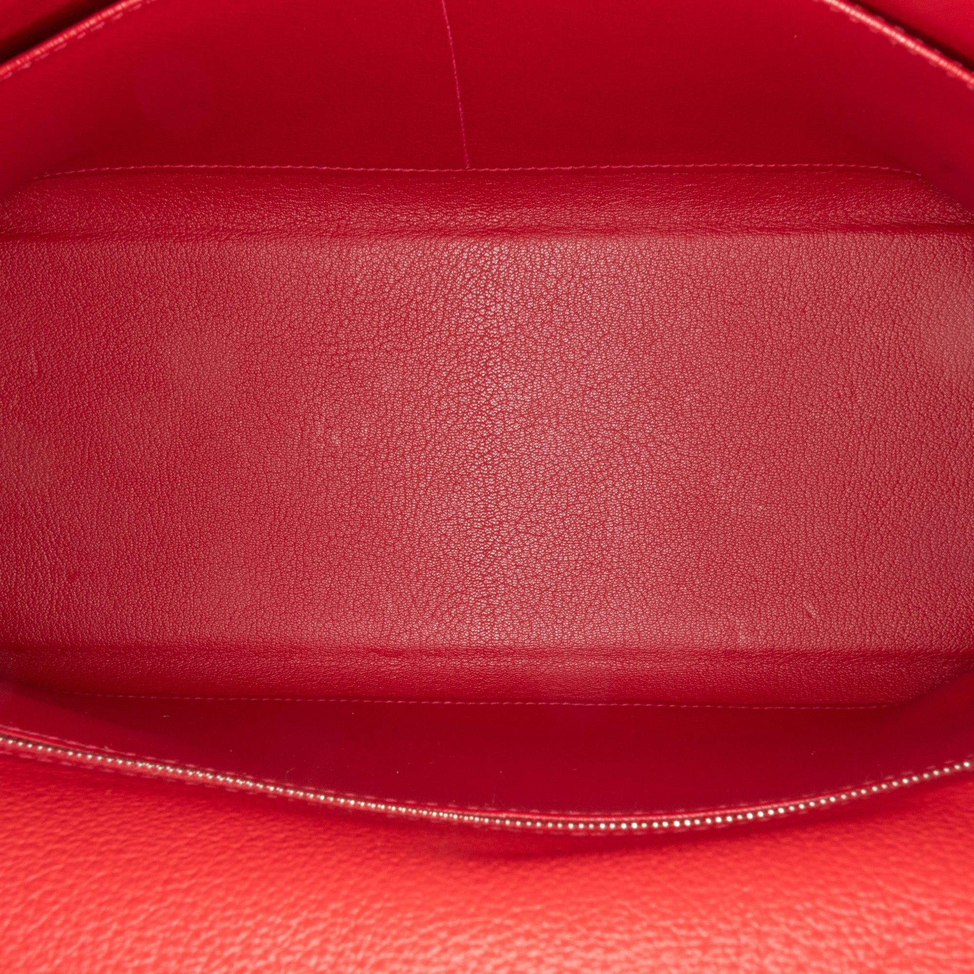 Hermès Hermès Kelly 32 togo Rouge Casaque Borse