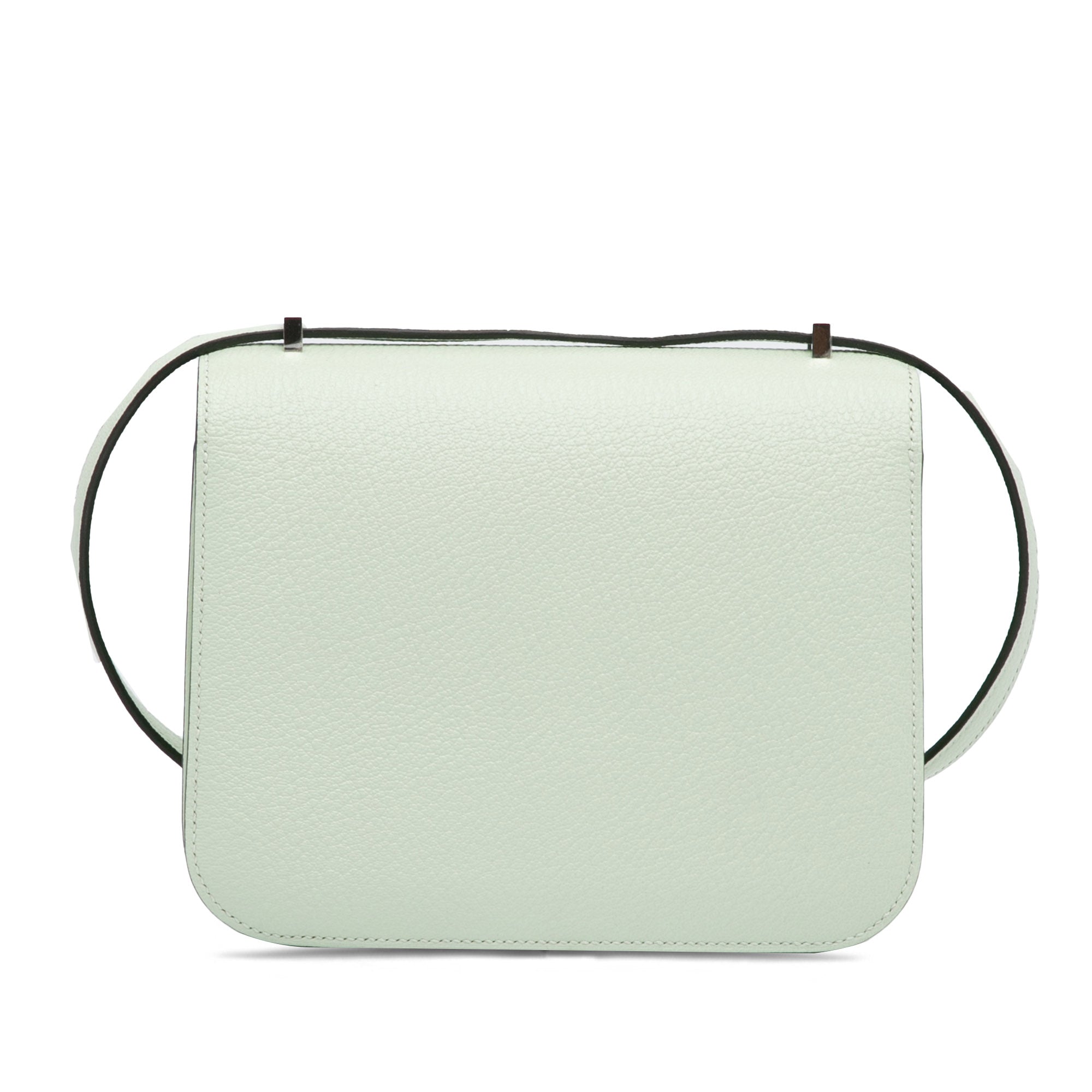 Hermès Borsa Hermès Mini Constance 18 Mirror Chevrè Verso Vert frizz Borse
