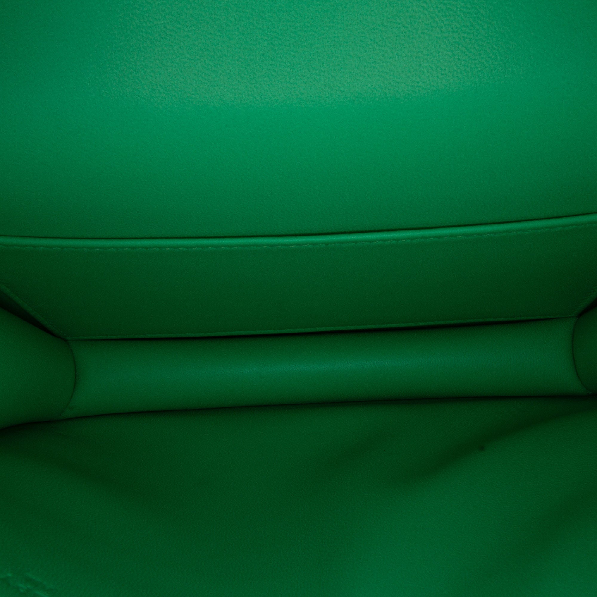 Hermès Borsa Hermès Mini Constance 18 Mirror Chevrè Verso Vert frizz Borse