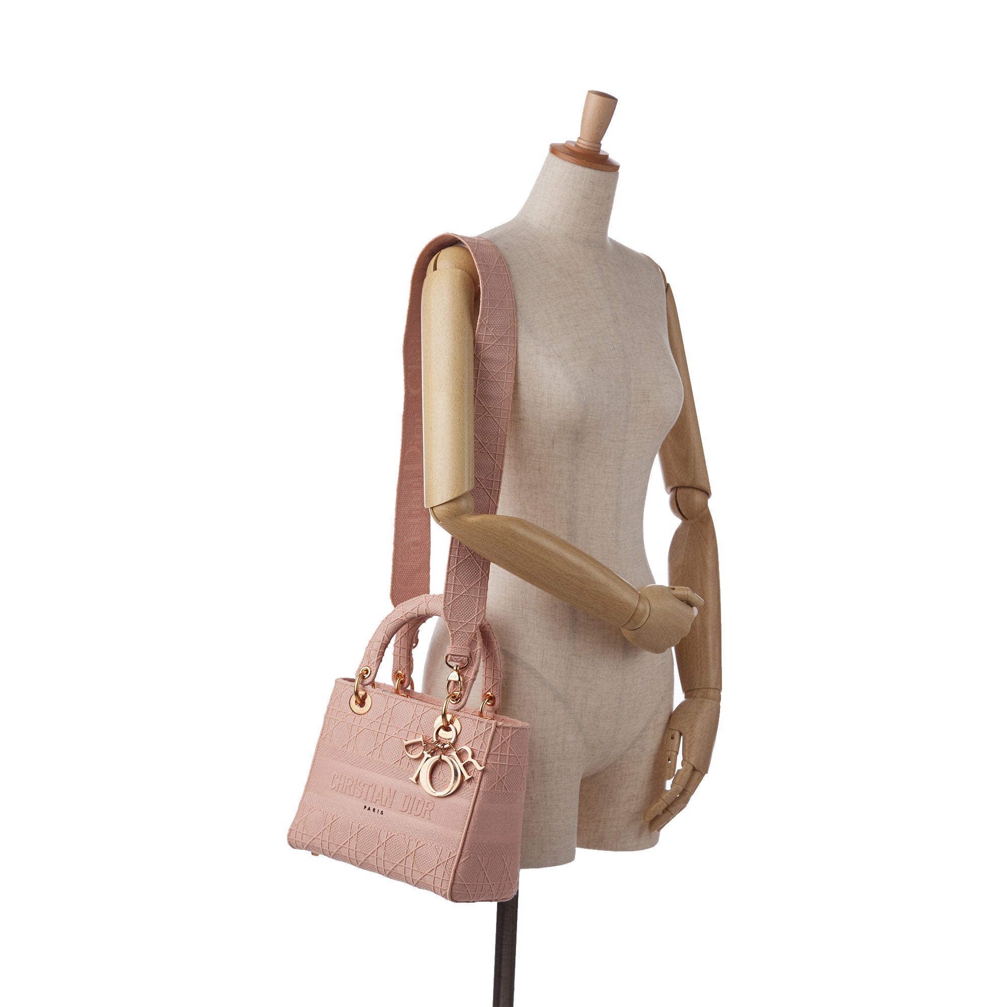 Dior Borsa Dior Lady D-lite rosa Borse