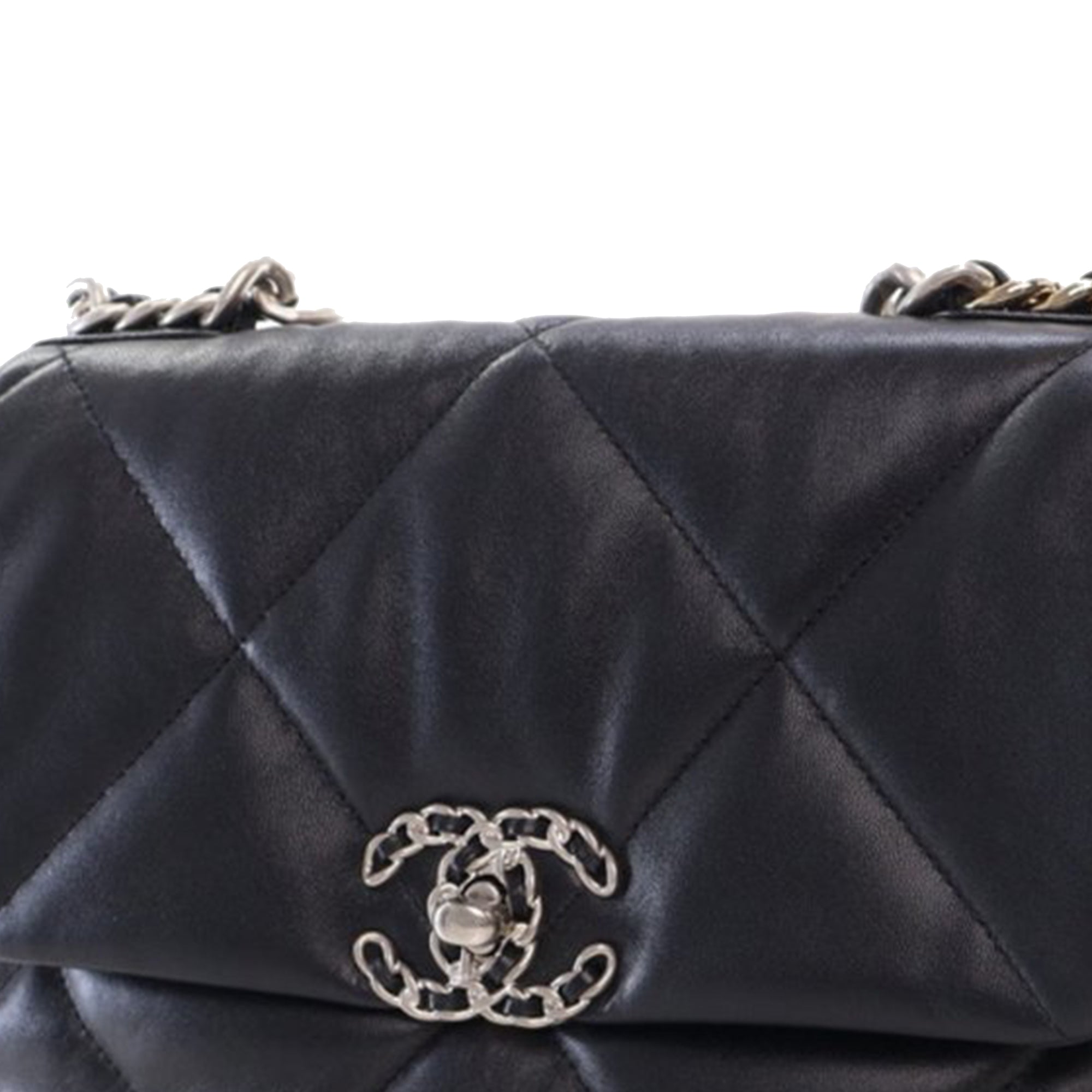 Chanel Borsa Chanel 19 media Nero Phw Borse