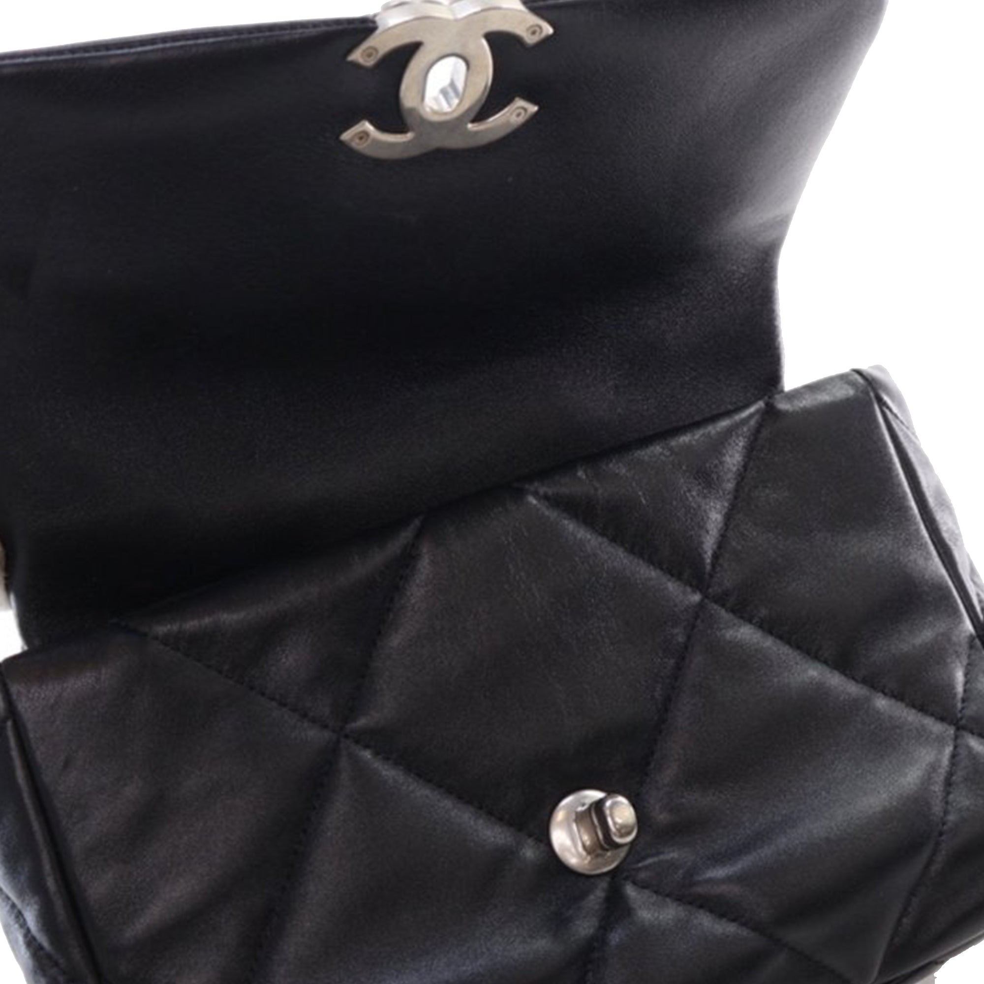 Chanel Borsa Chanel 19 media Nero Phw Borse