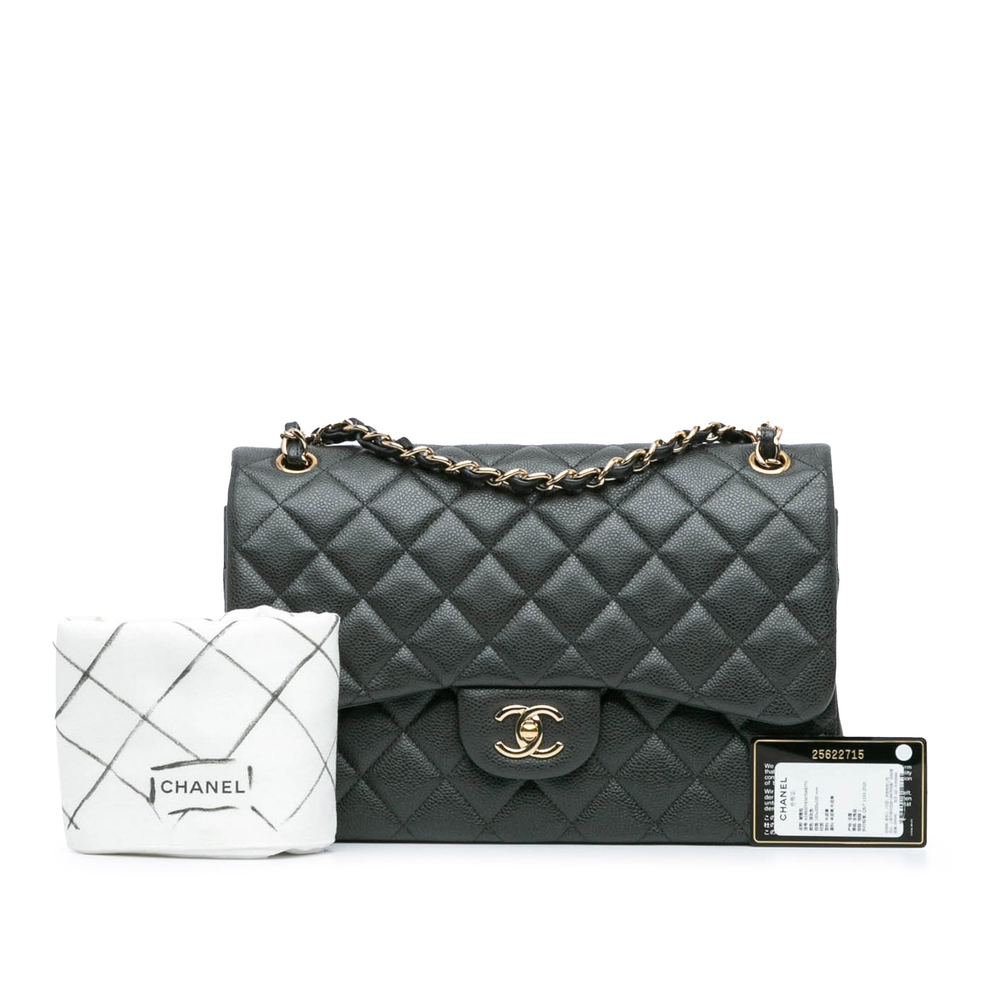 Chanel Chanel Timeless Classic Jumbo Caviar Grey Borse, Novità, Prodotti