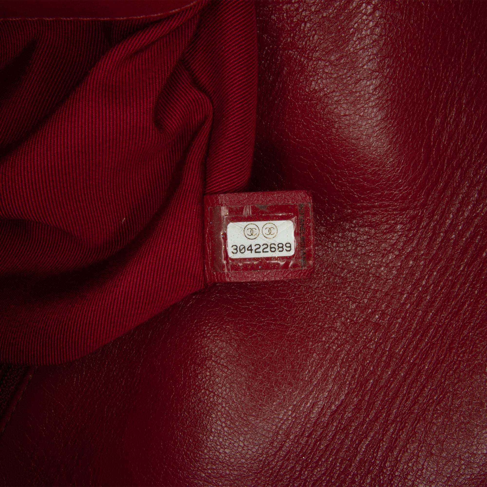 Chanel Borsa Chanel 19 Grande Rosso Borse