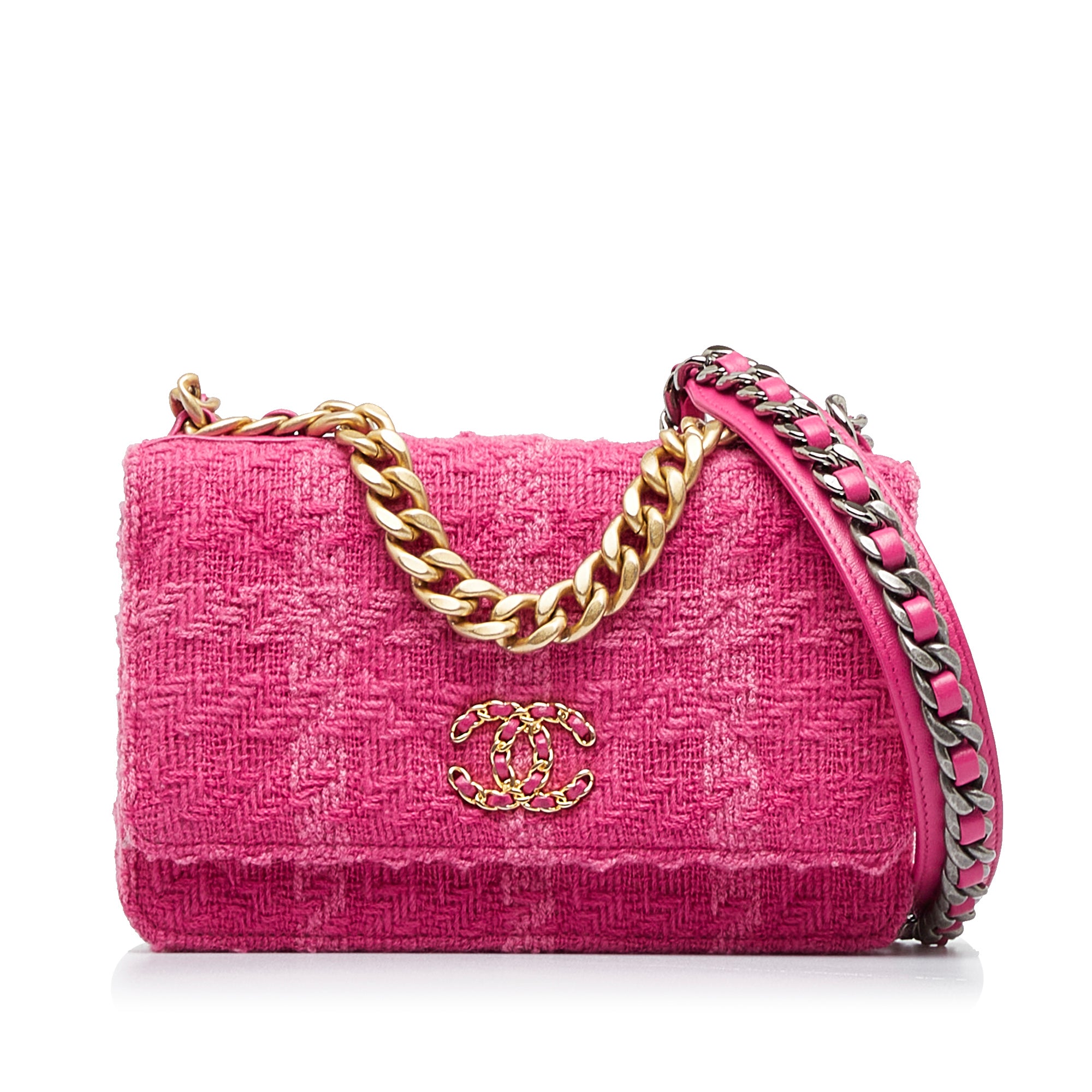 Chanel Borsa Chanel 19 Woc Tweed Borse