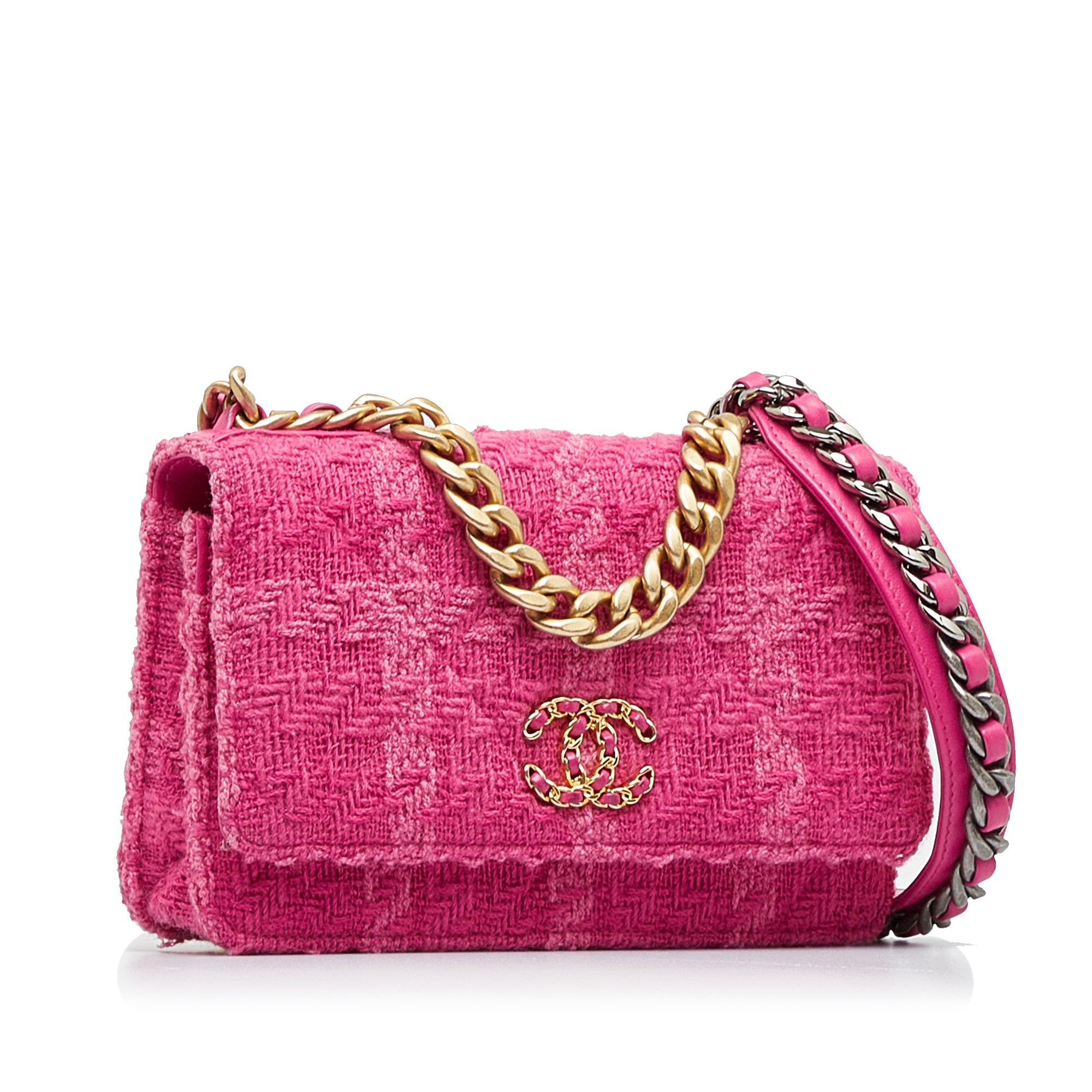 Chanel Borsa Chanel 19 Woc Tweed Borse