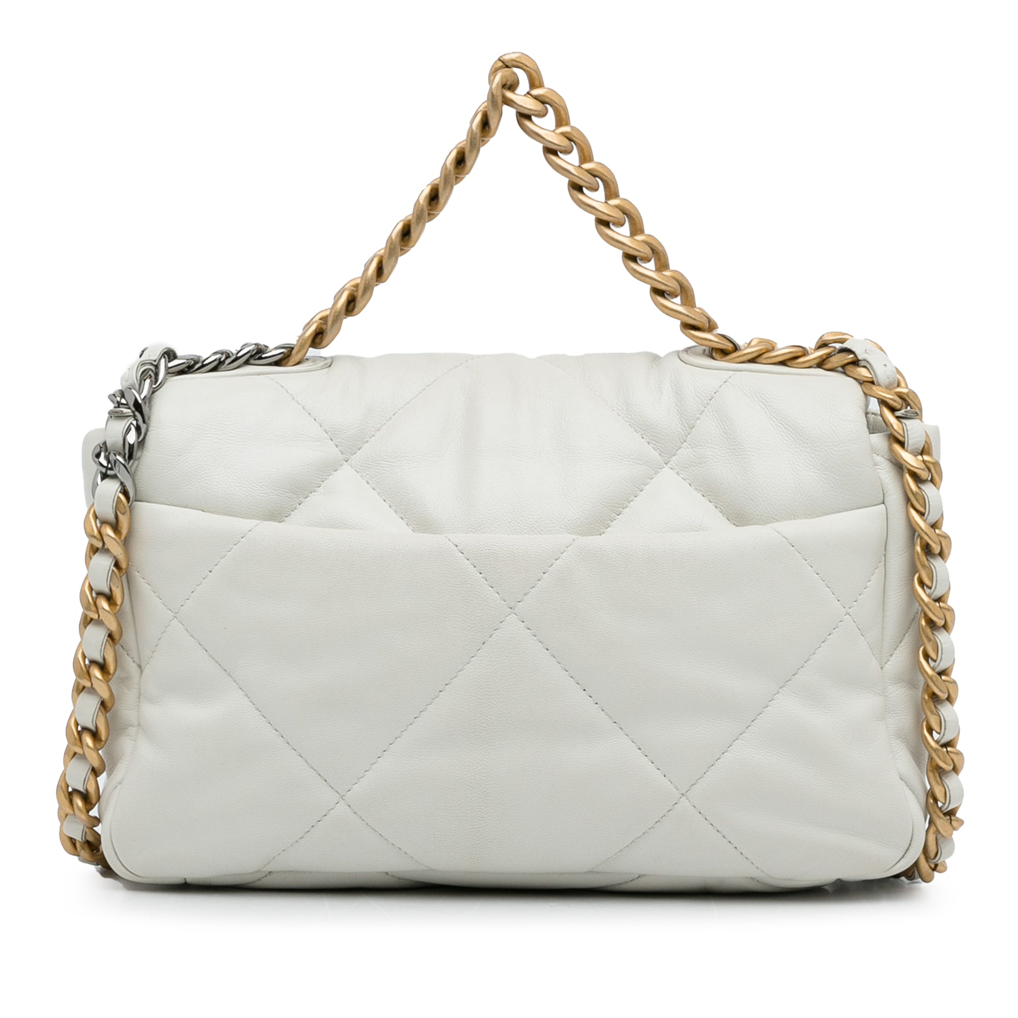 Chanel Borsa Chanel 19 bianco ghiaccio Borse