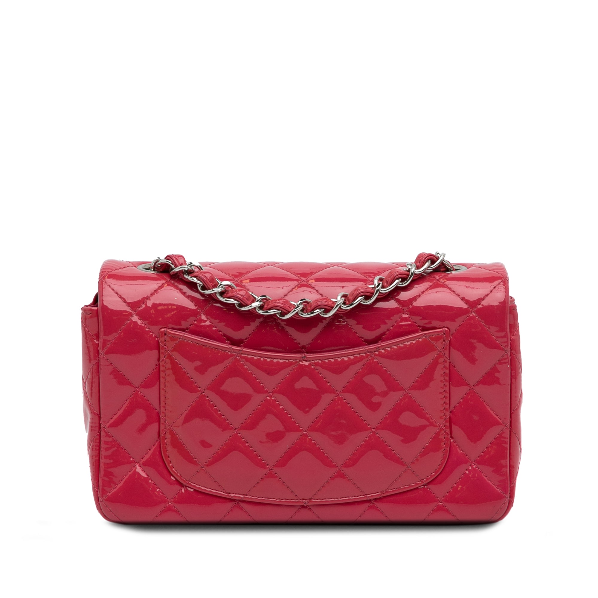 Chanel Chanel Classic Mini Rectangular patent Borse