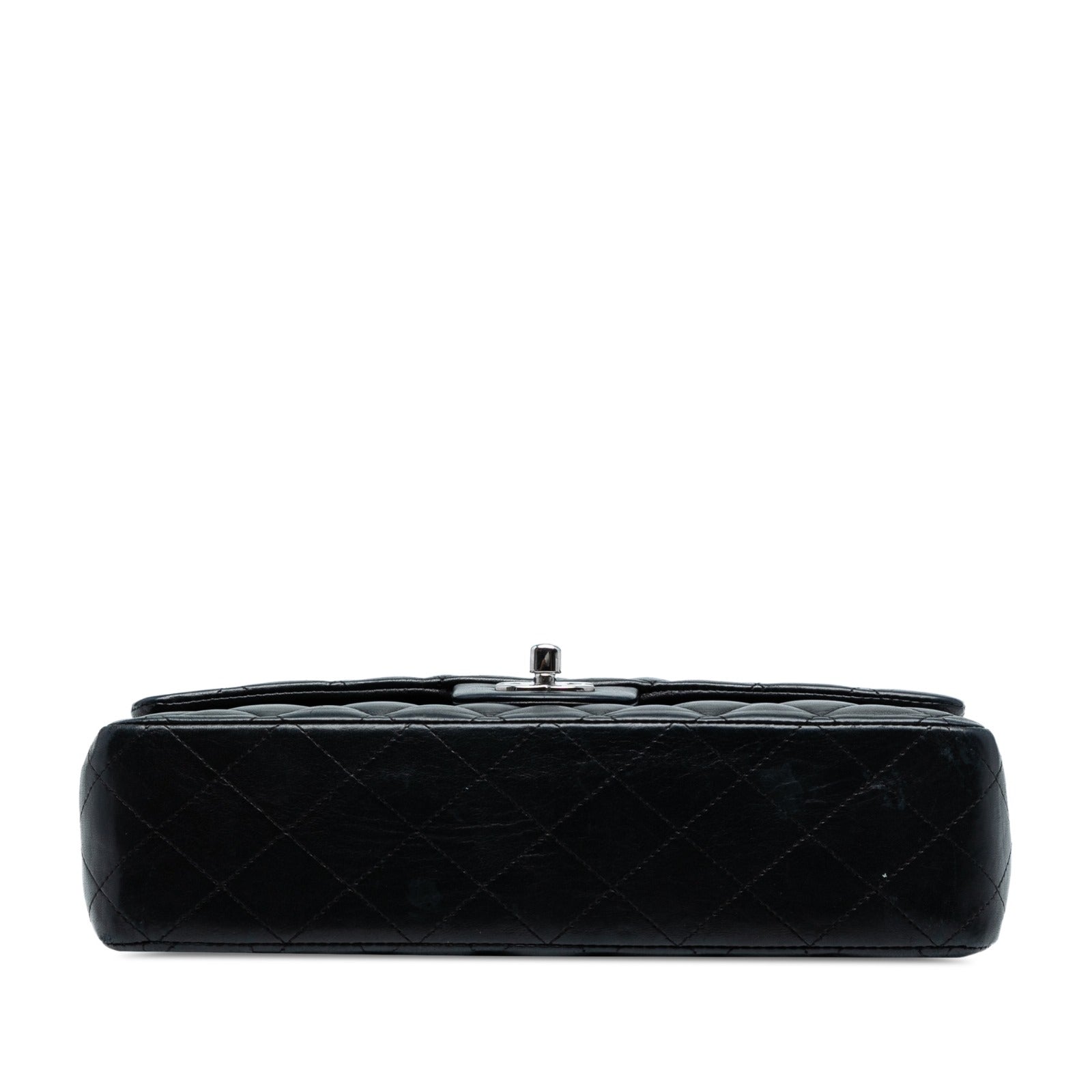 OTTIME CONDIZIONI Chanel Classic Flap Media Nera in Agnello Borse, Novità, Prodotti