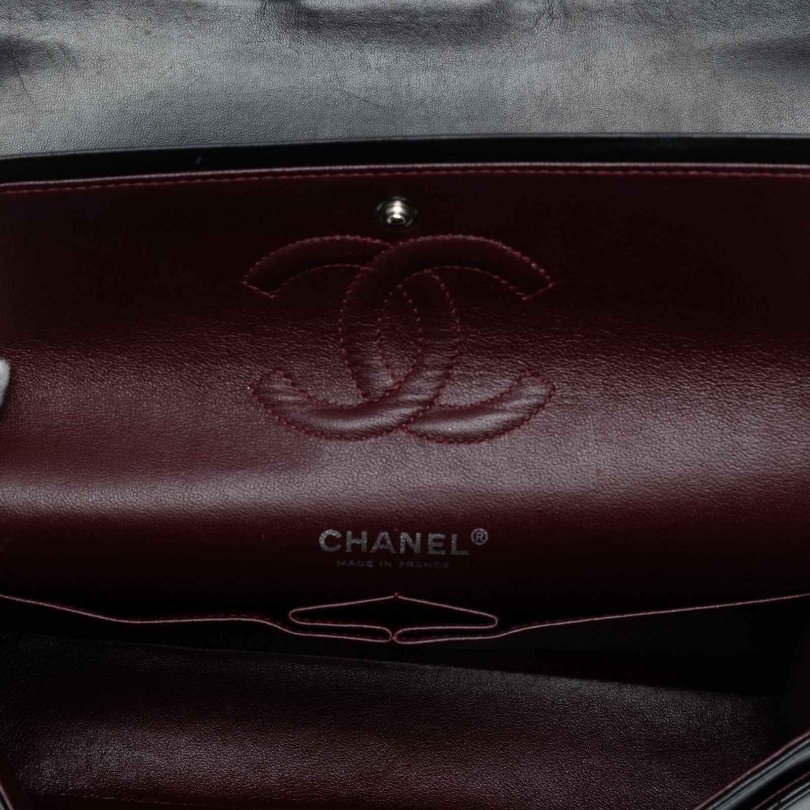 OTTIME CONDIZIONI Chanel Classic Flap Media Nera in Agnello Borse, Novità, Prodotti