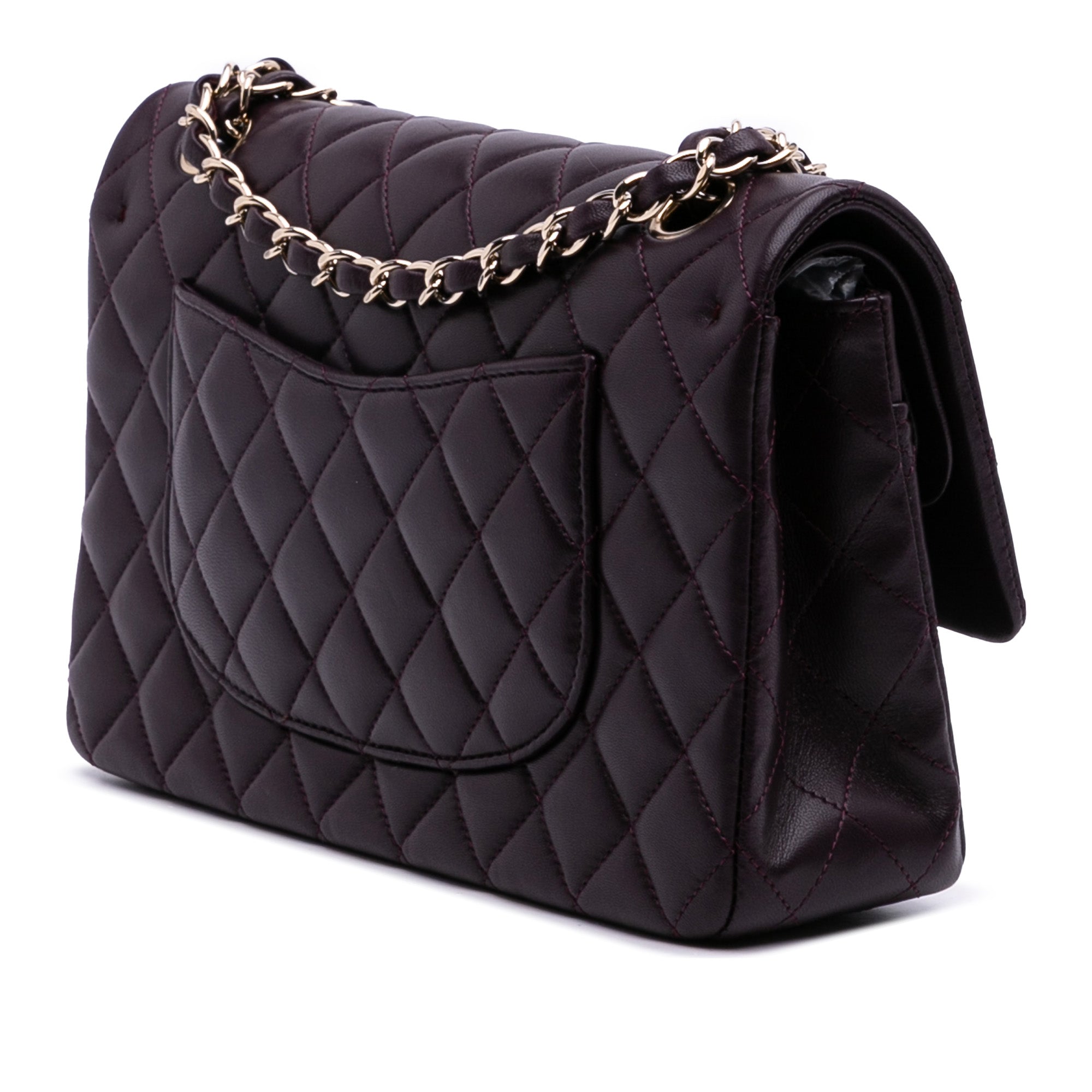 Chanel Chanel Timeless Media Agnello Purple Borse, Novità, Prodotti