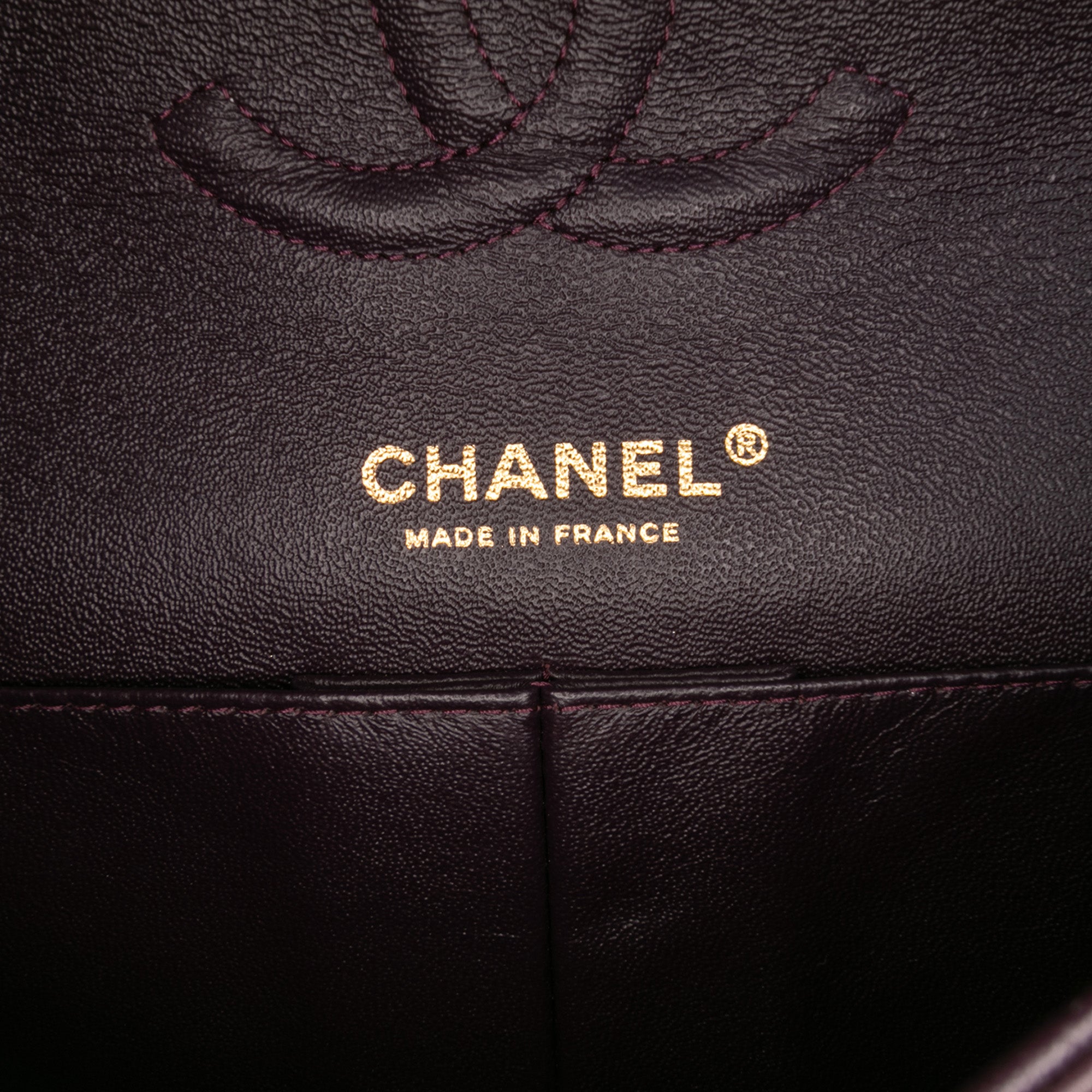 Chanel Chanel Timeless Media Agnello Purple Borse, Novità, Prodotti