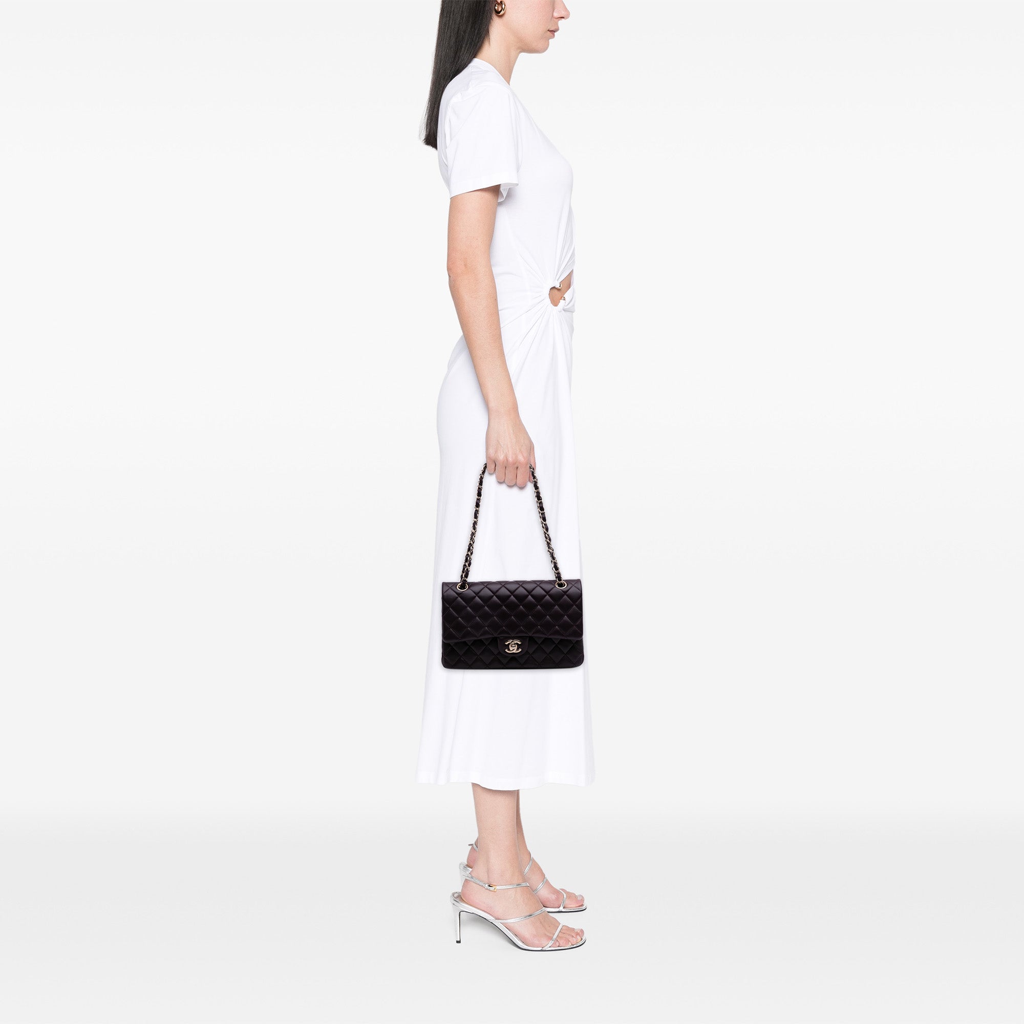 Chanel Chanel Timeless Media Agnello Purple Borse, Novità, Prodotti