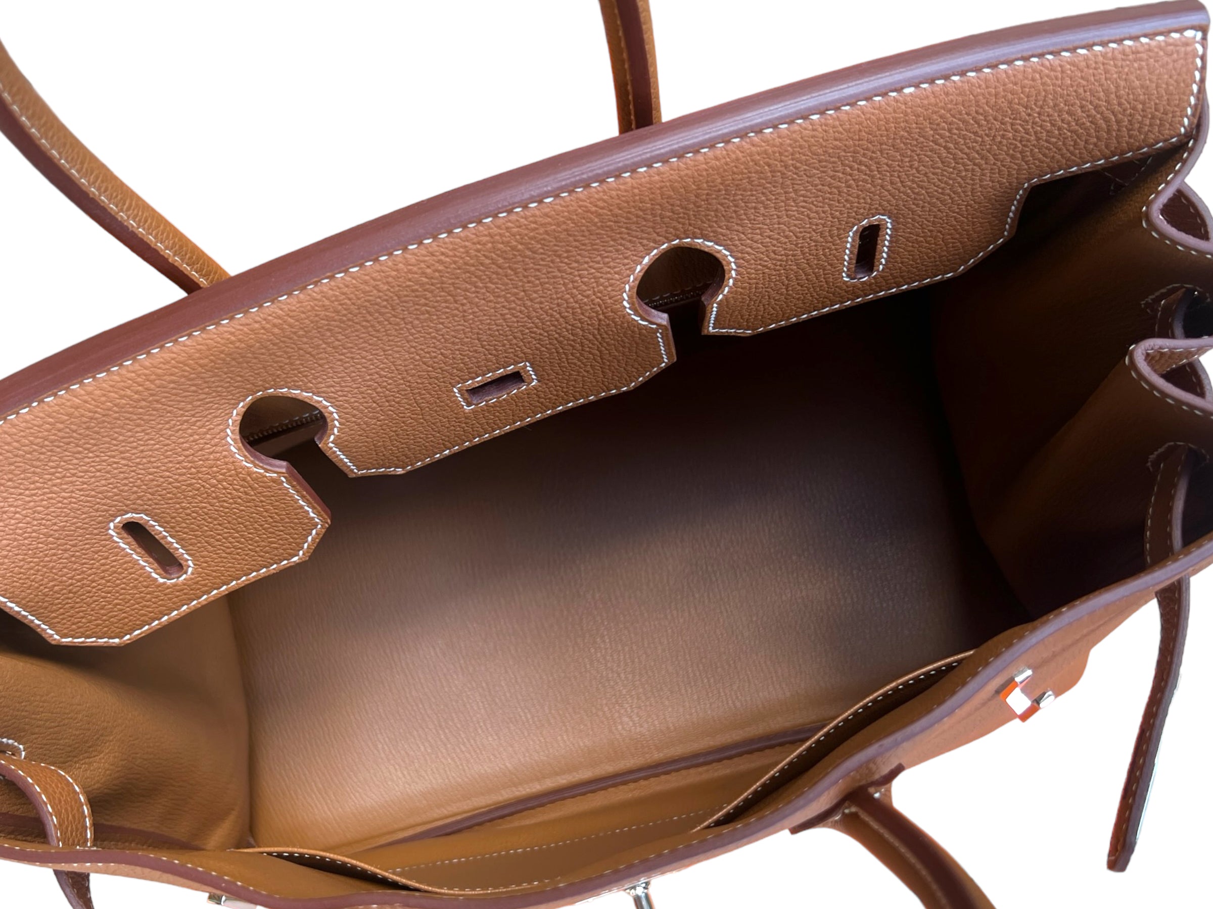 Hermès Borsa Hermès Birkin 35 Gold Togo Borse
