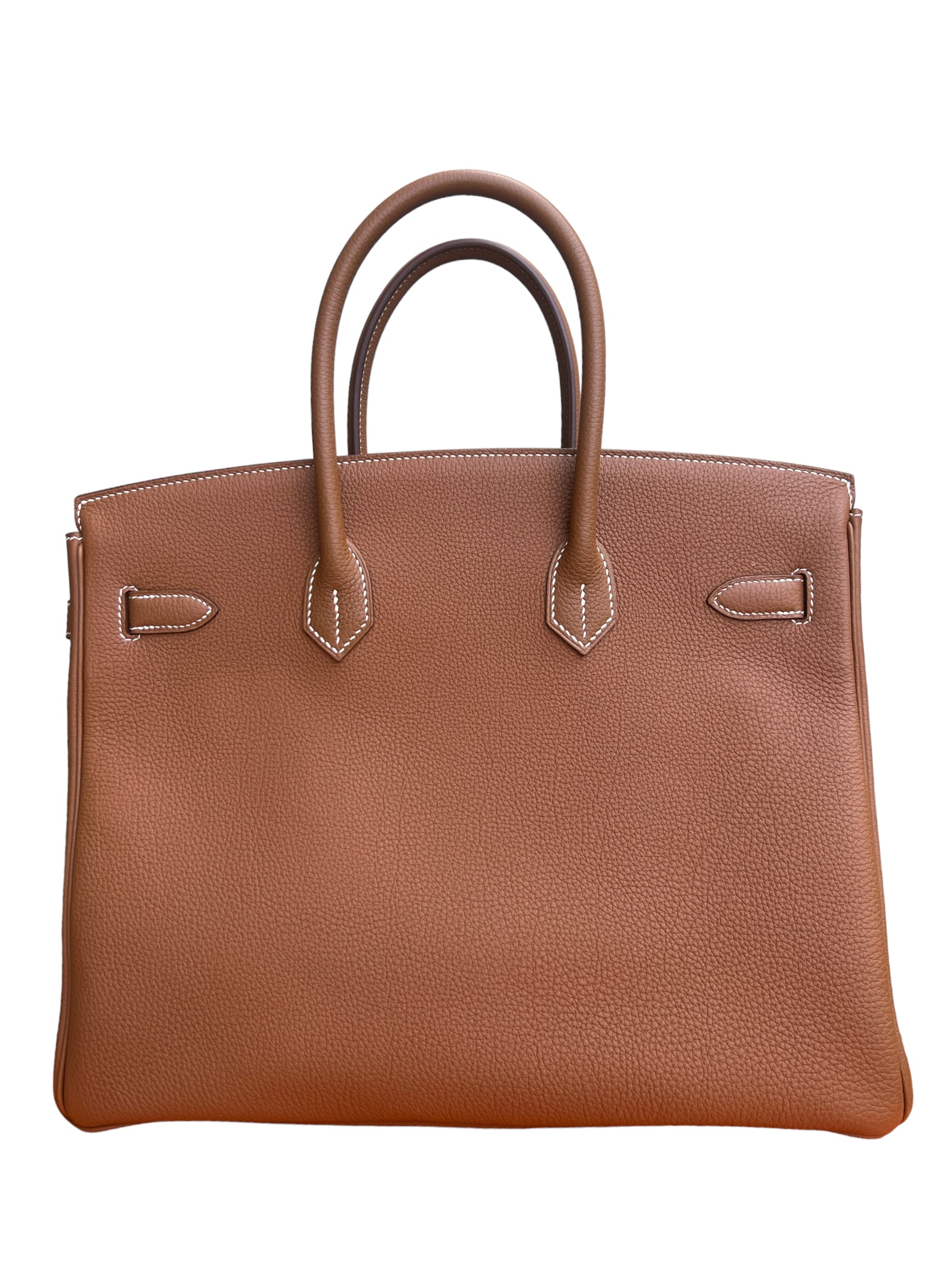 Hermès Borsa Hermès Birkin 35 Gold Togo Borse