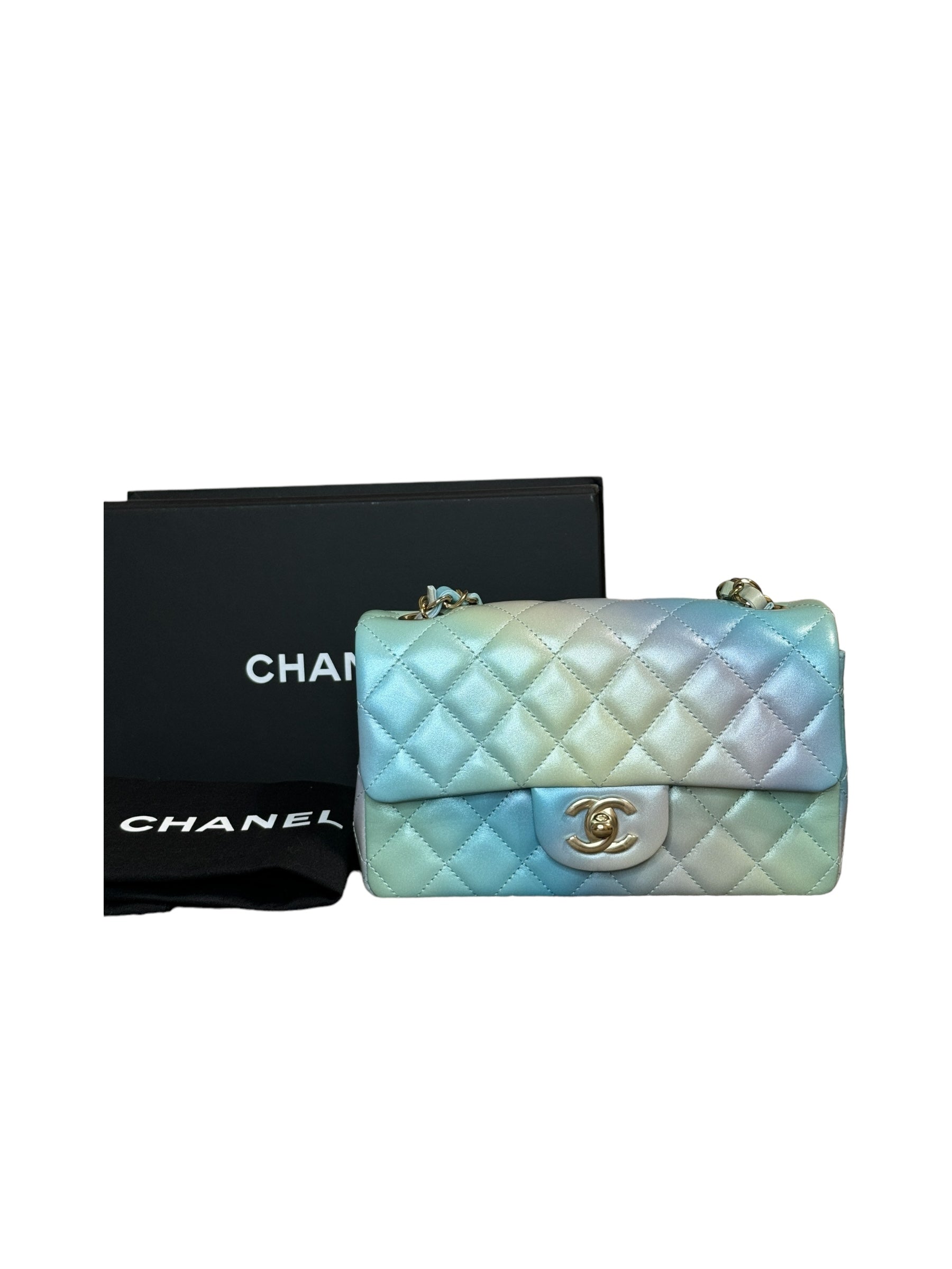Chanel Borsa Chanel Mini Rectangular Tie-Dye Borse