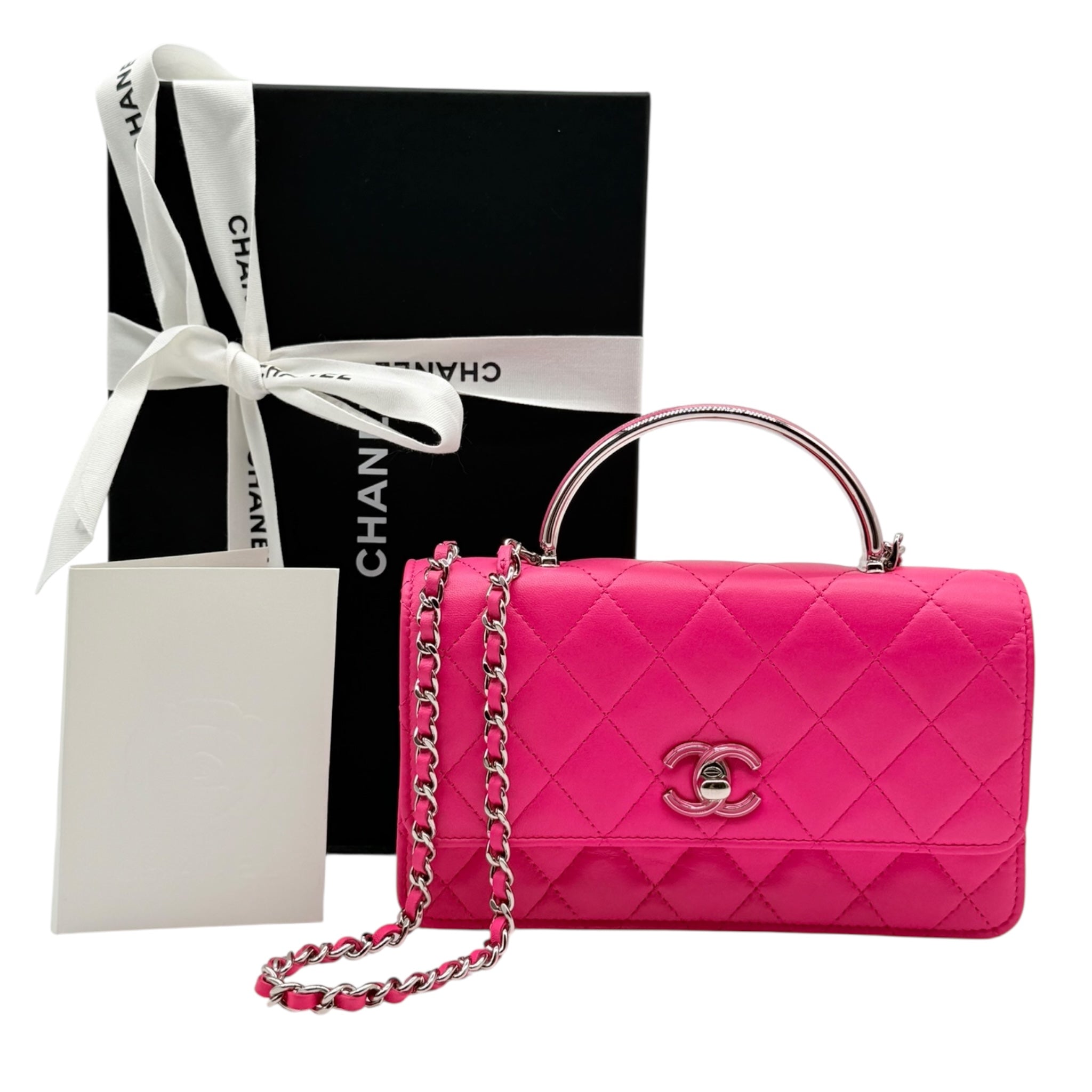 Chanel Chanel Woc Turnlock Fucsia Borse, Novità, Prodotti