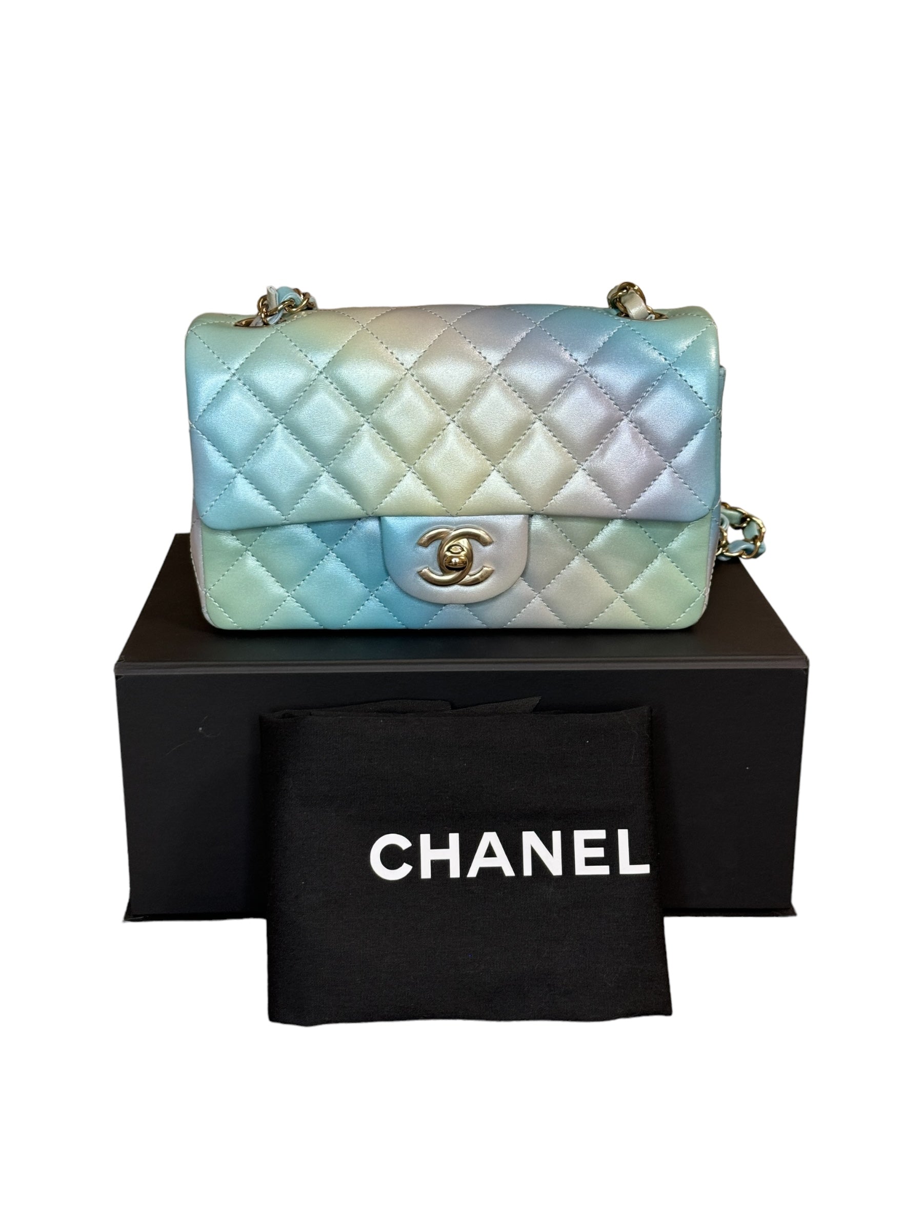 Chanel Borsa Chanel Mini Rectangular Tie-Dye Borse