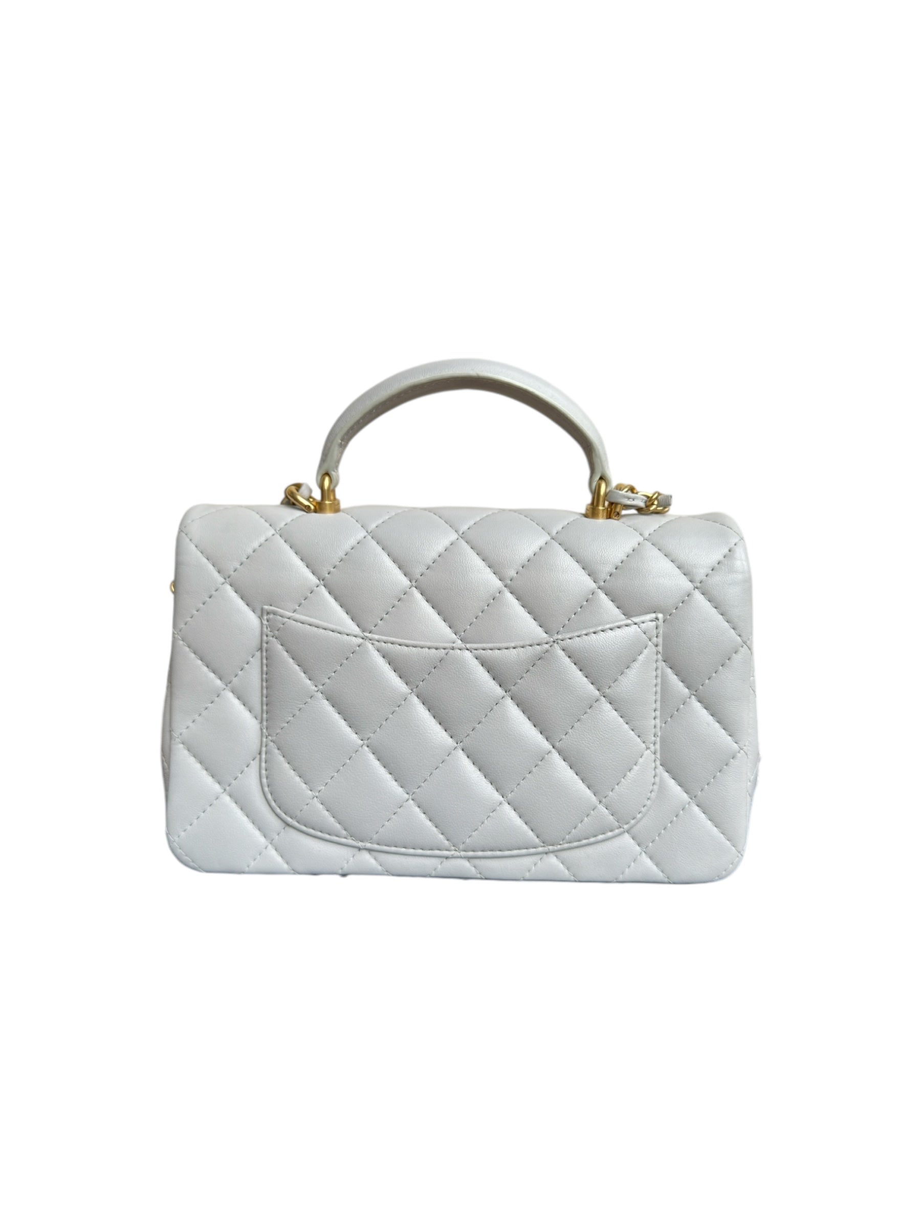 Chanel Borsa Chanel Mini Rectangular Top Handle Borse