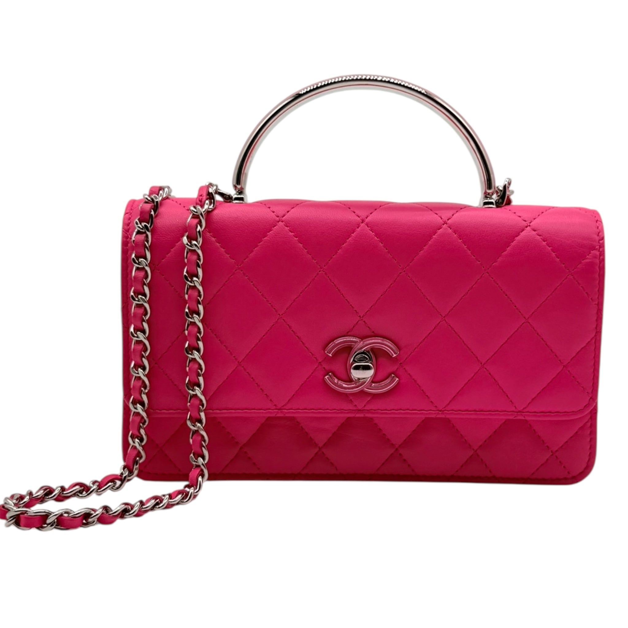 Chanel Chanel Woc Turnlock Fucsia Borse, Novità, Prodotti