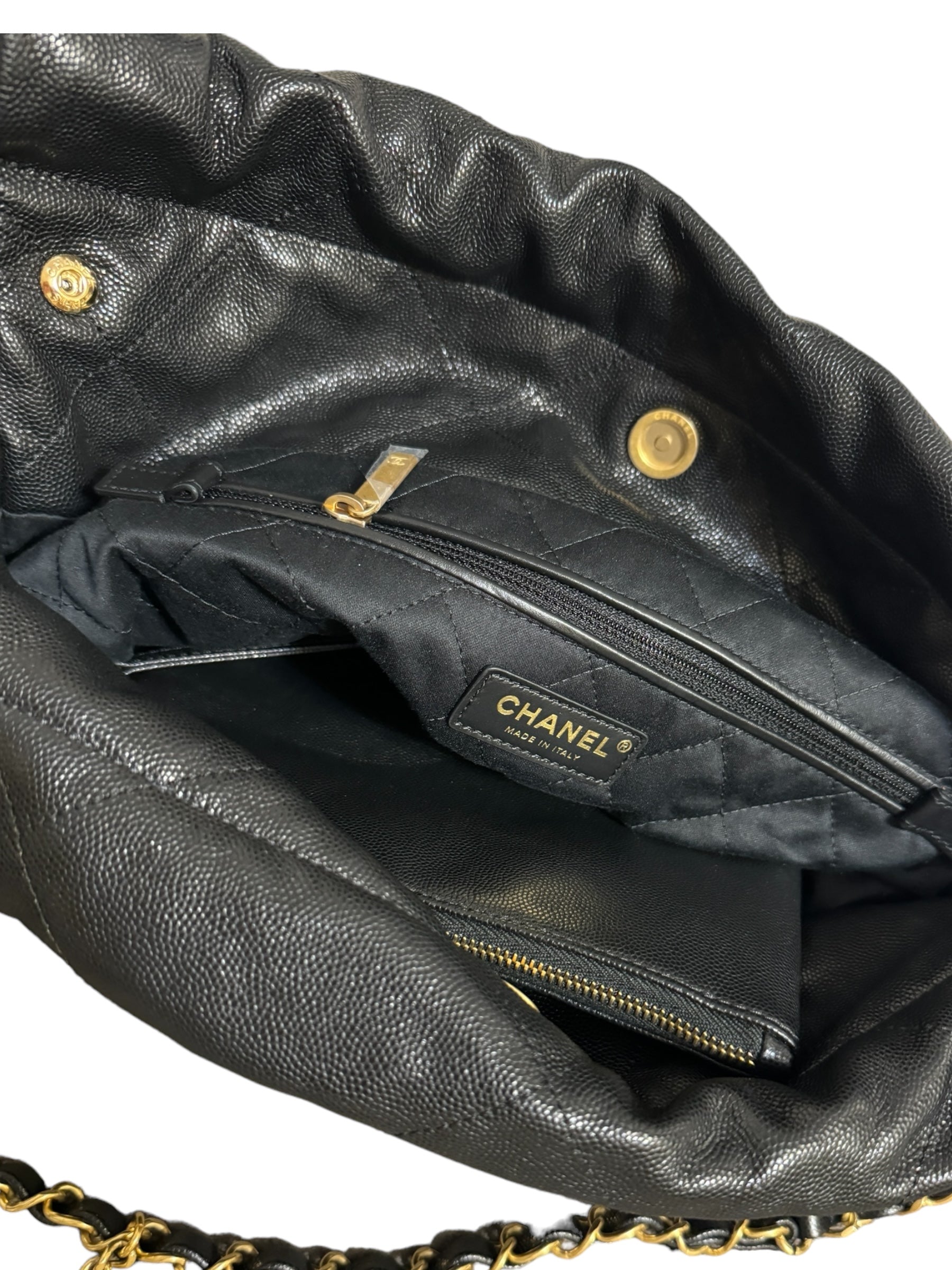 Chanel Borsa Chanel 22 Caviar Piccola Borse