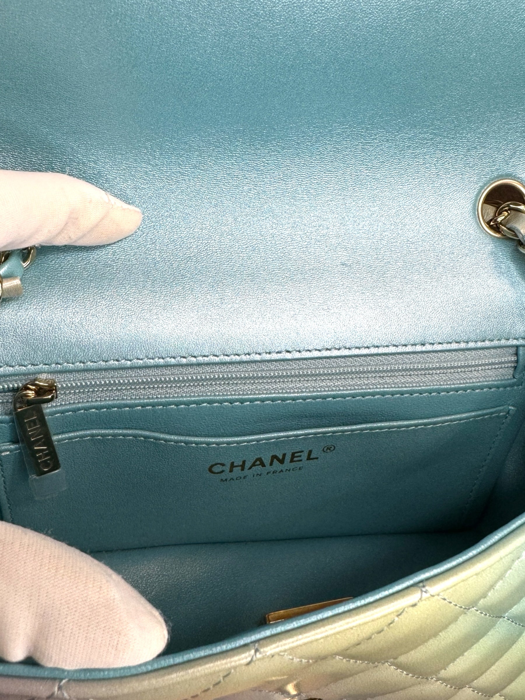 Chanel Borsa Chanel Mini Rectangular Tie-Dye Borse