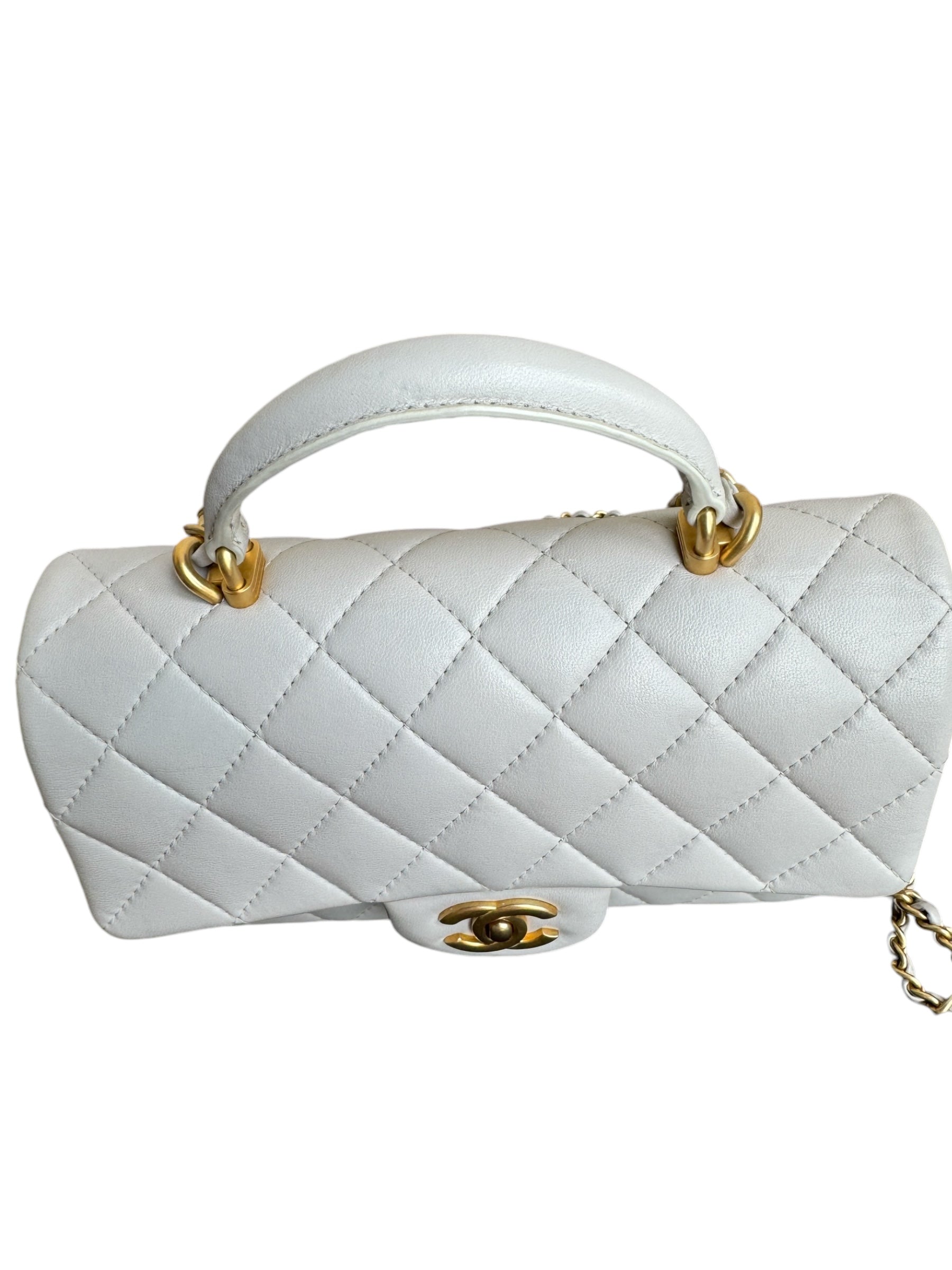 Chanel Borsa Chanel Mini Rectangular Top Handle Borse