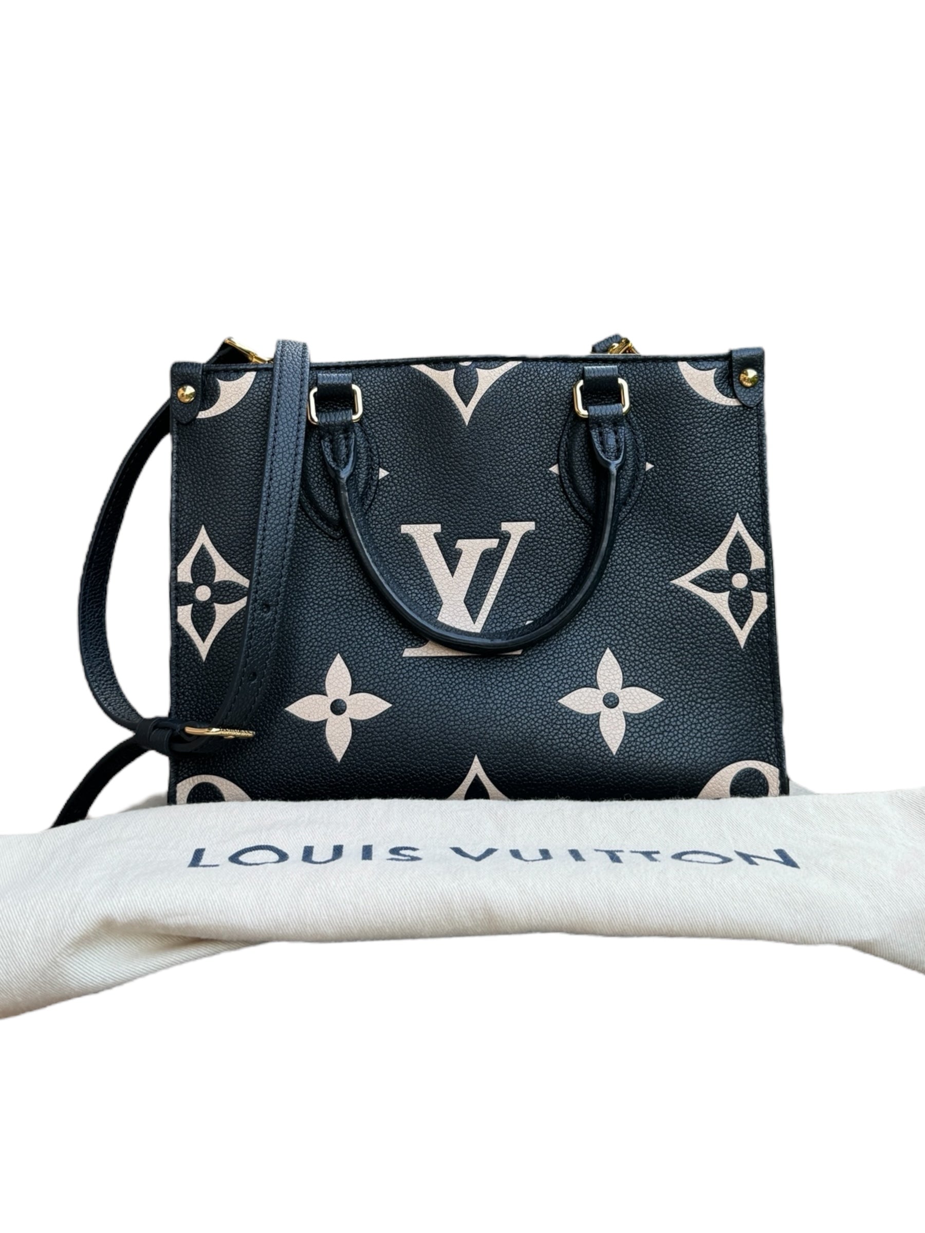 Louis Vuitton Borsa Louis Vuitton OnTheGo Pm empreinte Borse