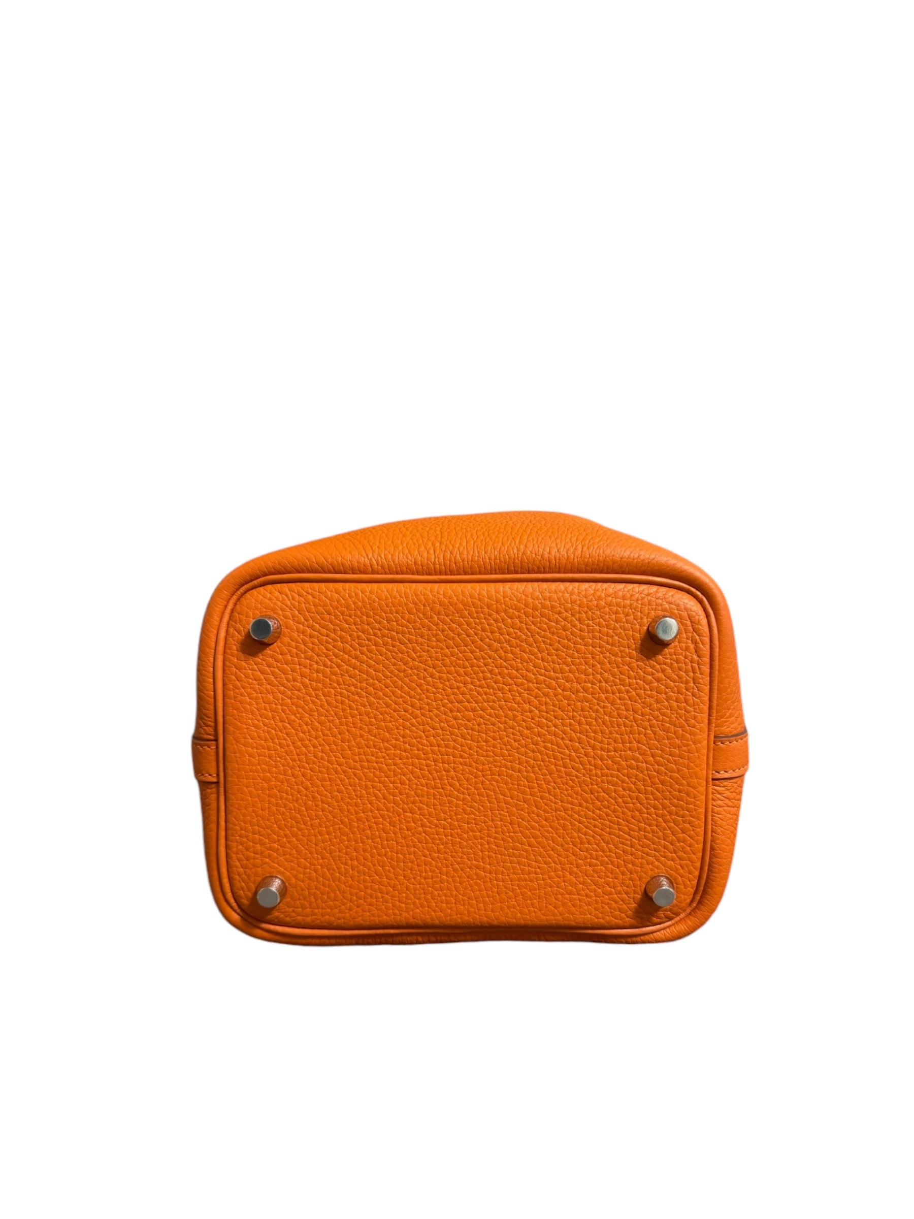 Hermès Borsa Hermès Picotin Lock 18 Orange Borse