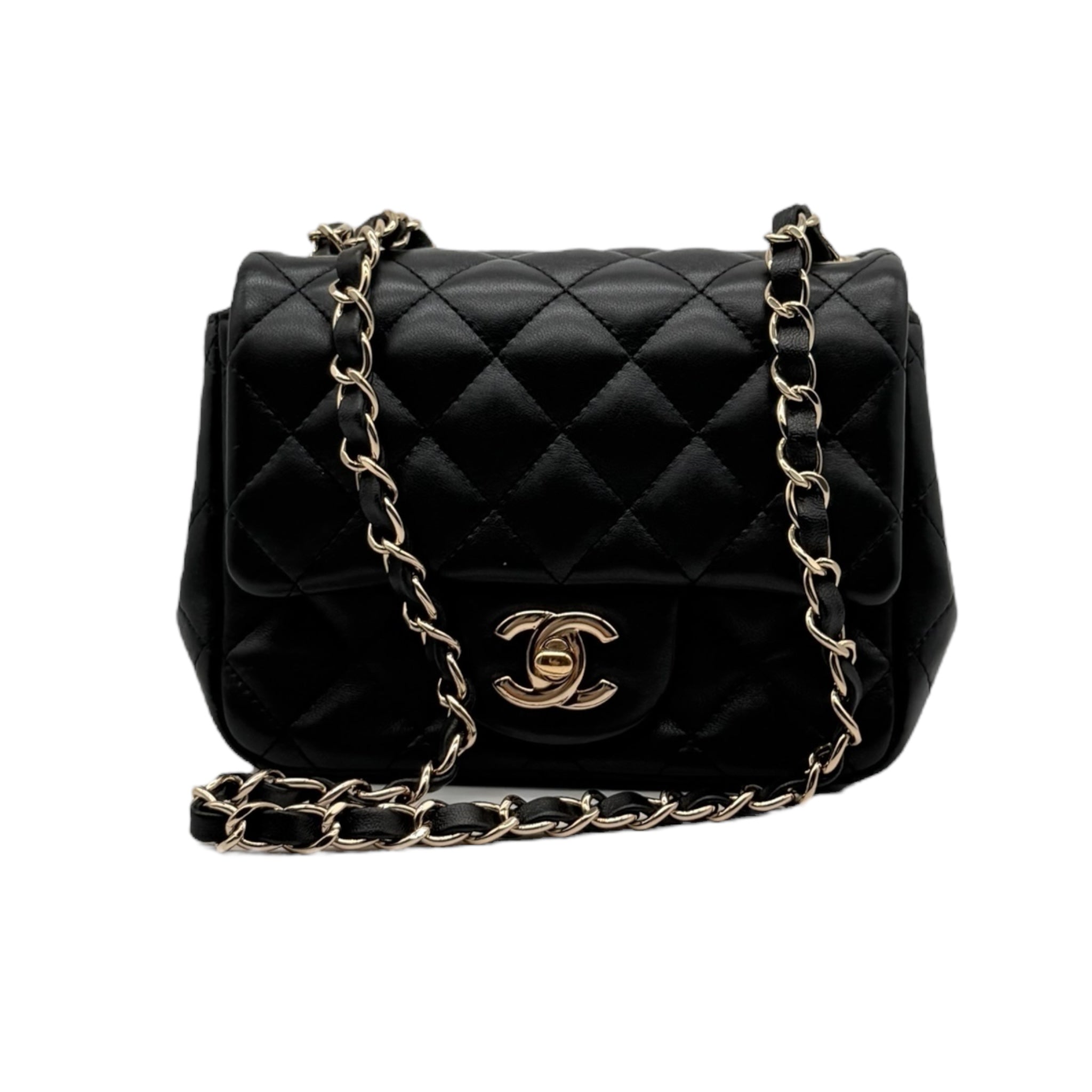 Chanel Chanel Mini Square Nera Borse, Novità, Prodotti
