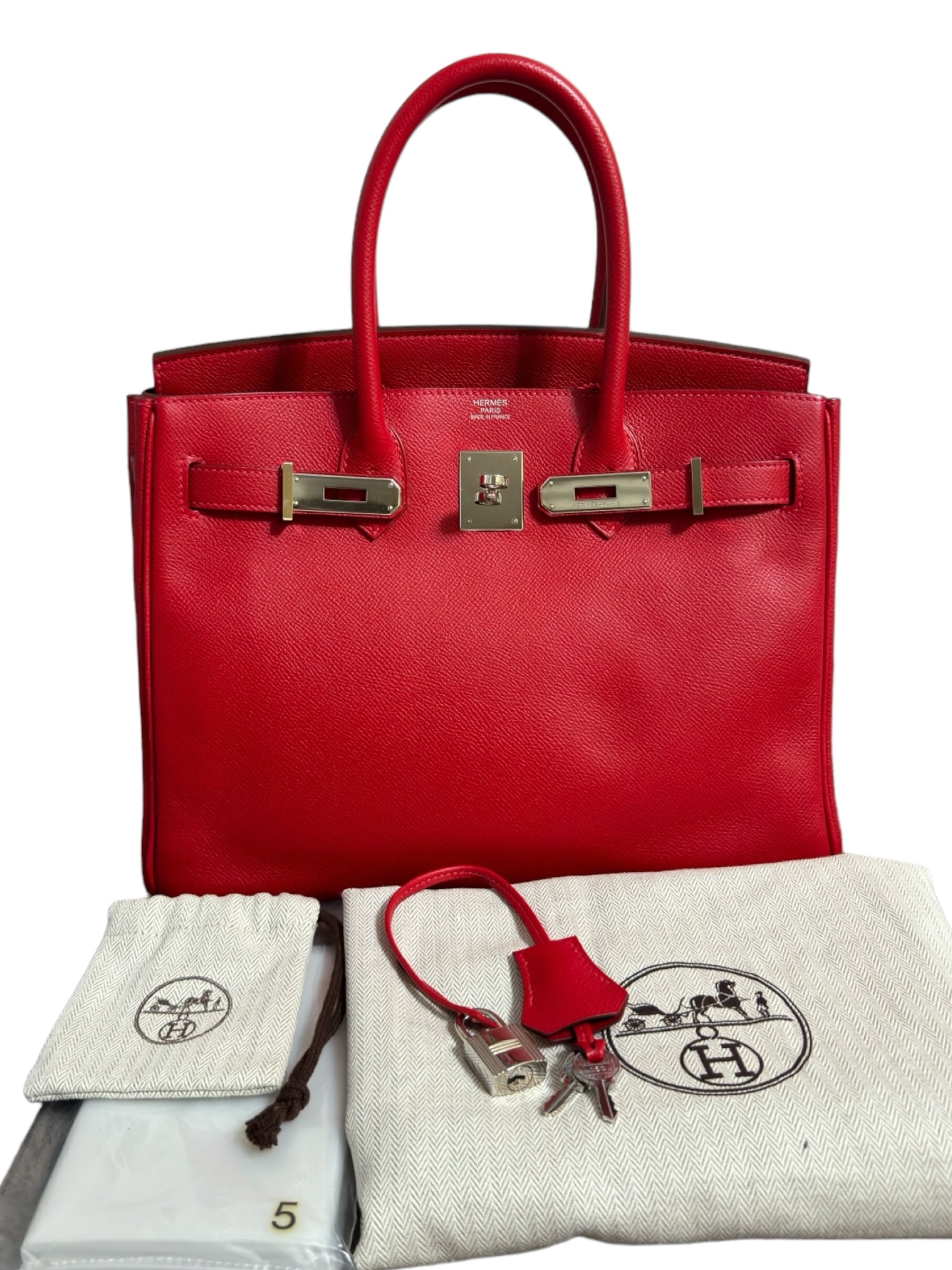 Hermès Borsa Hermès Birkin 30 Epsom Borse