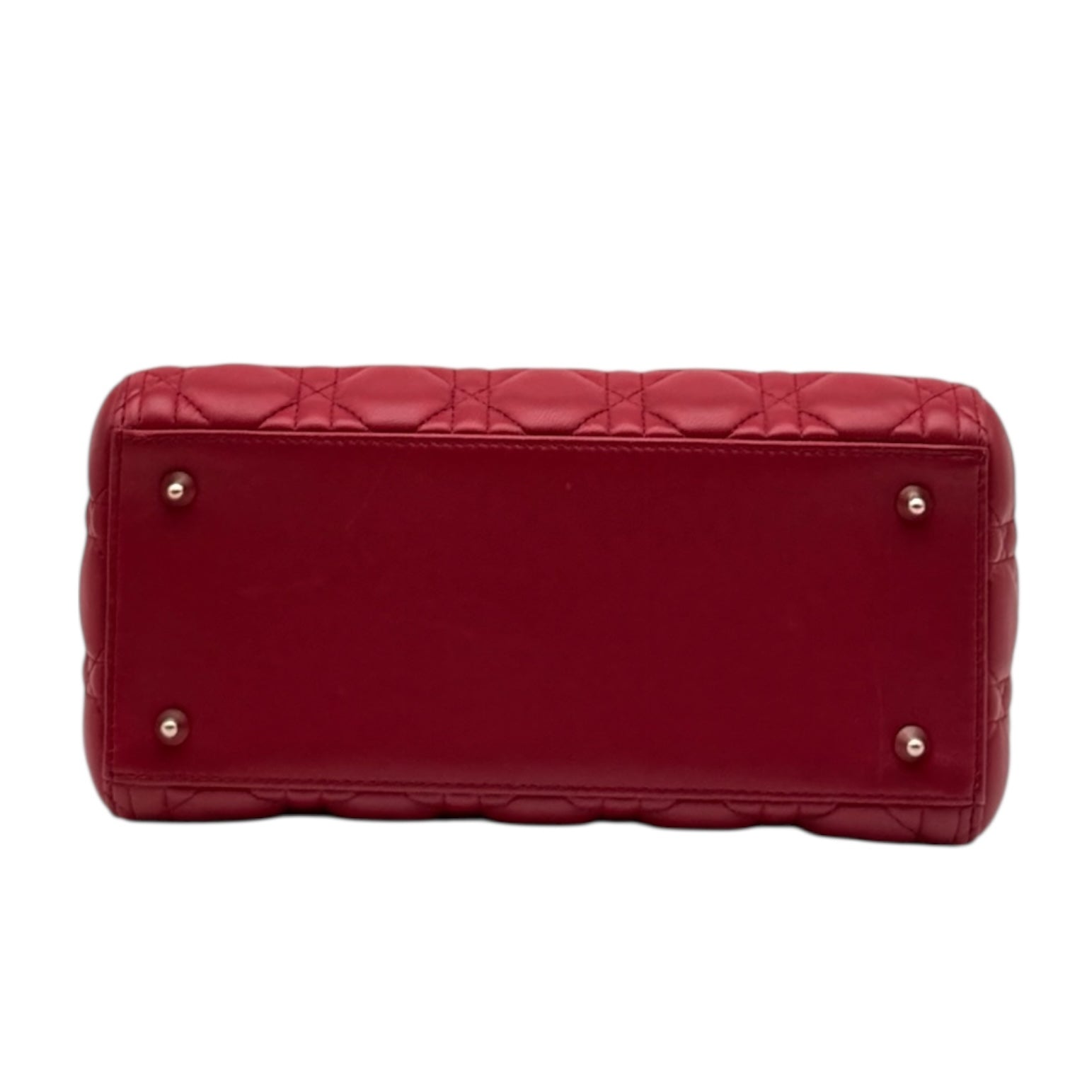 Dior Lady Dior Media Rosso Ciliegia Borse, Novità, Prodotti
