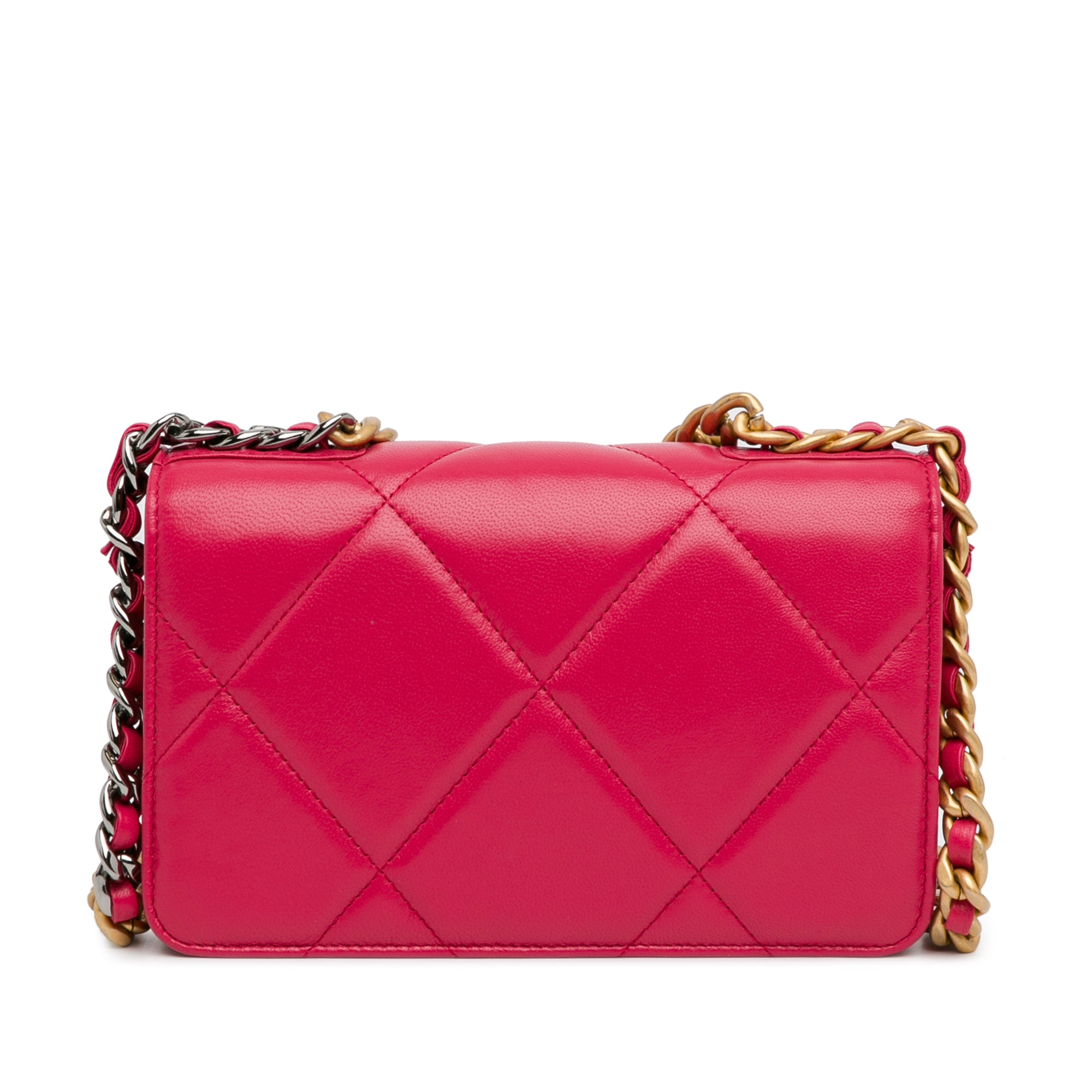 Chanel Borsa Chanel 19 woc fucsia Borse