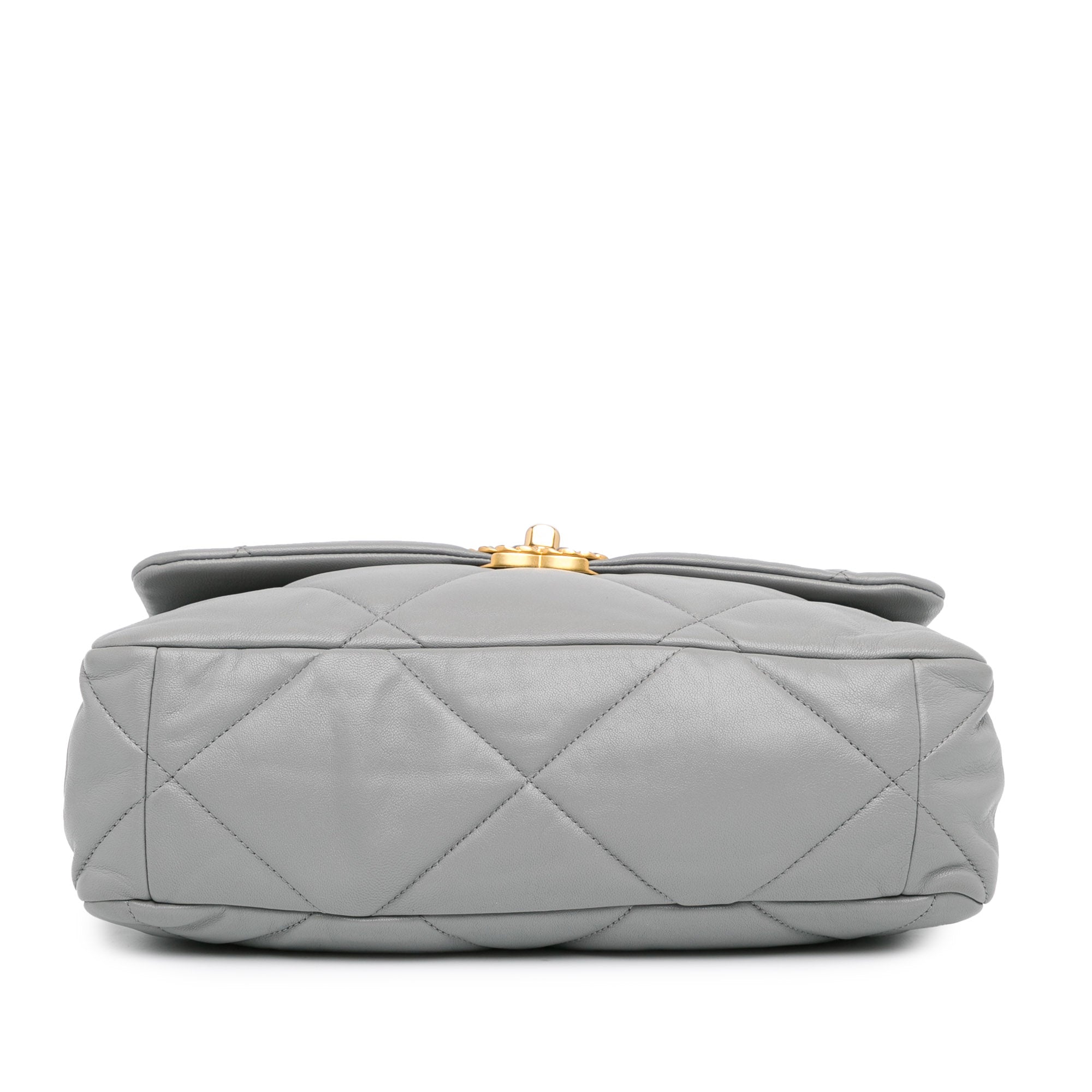 Chanel Borsa Chanel 19 grande Grey Borse