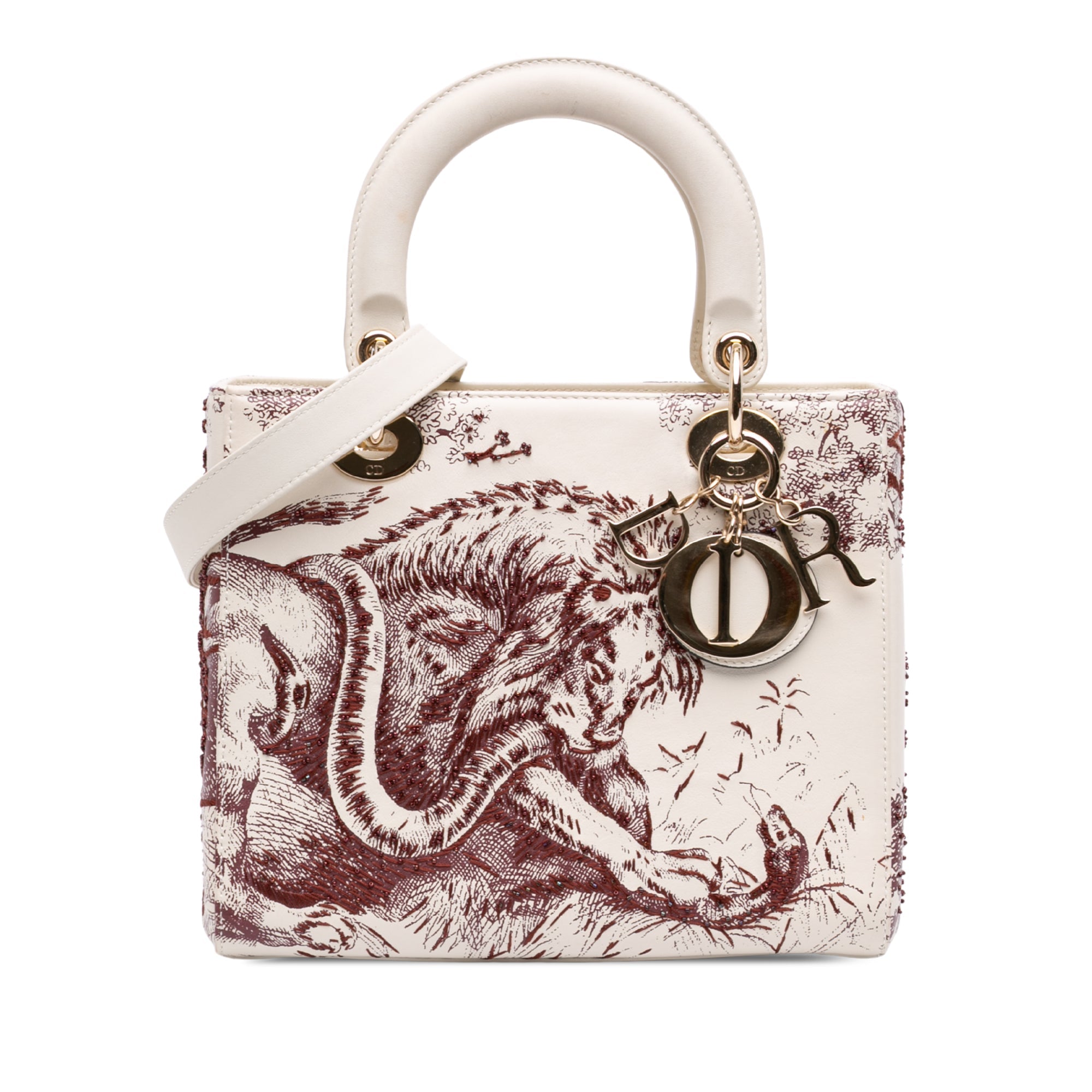 Dior Lady Dior Medium Toile de Jouy