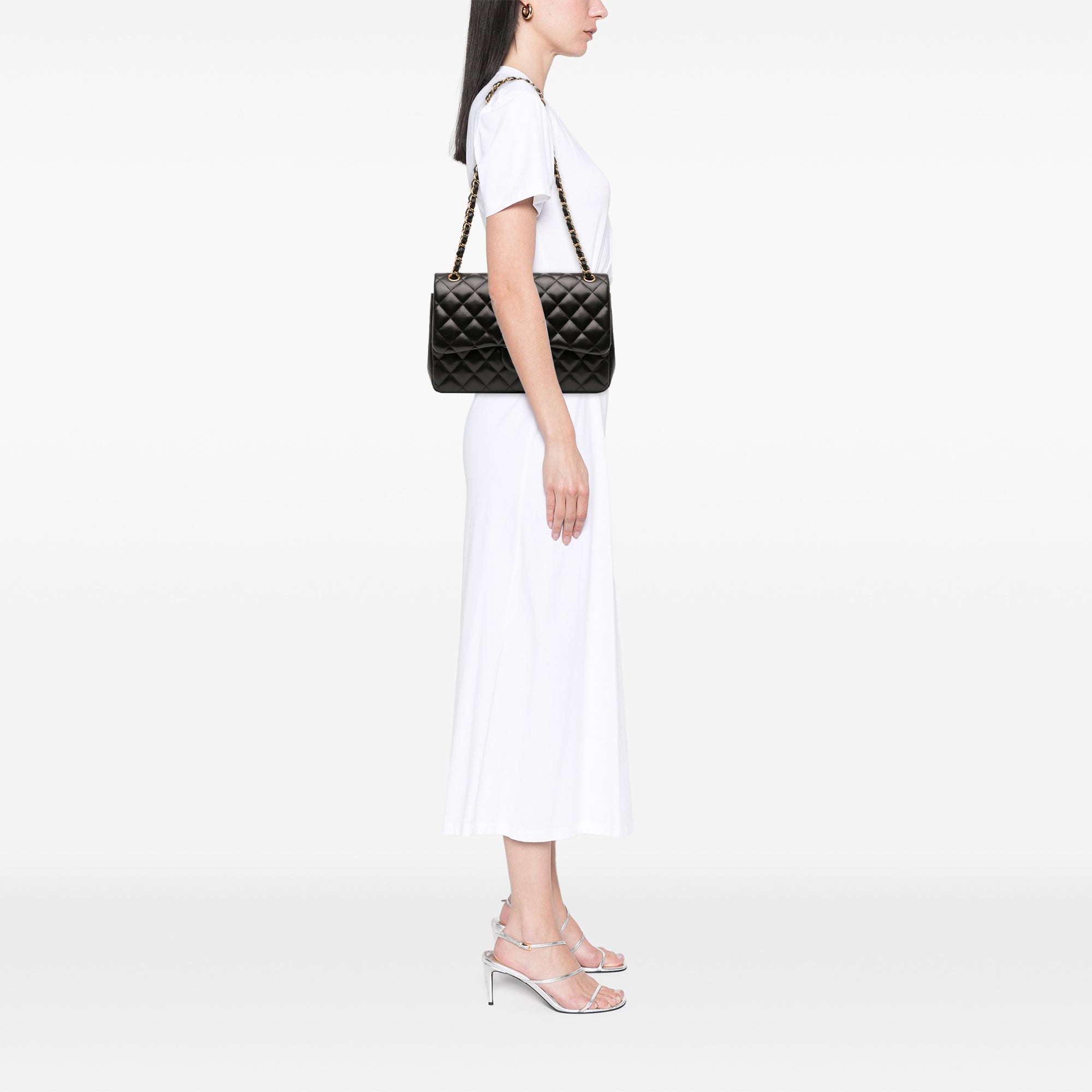 Chanel Chanel Classic Jumbo Nera Borse, Novità, Prodotti