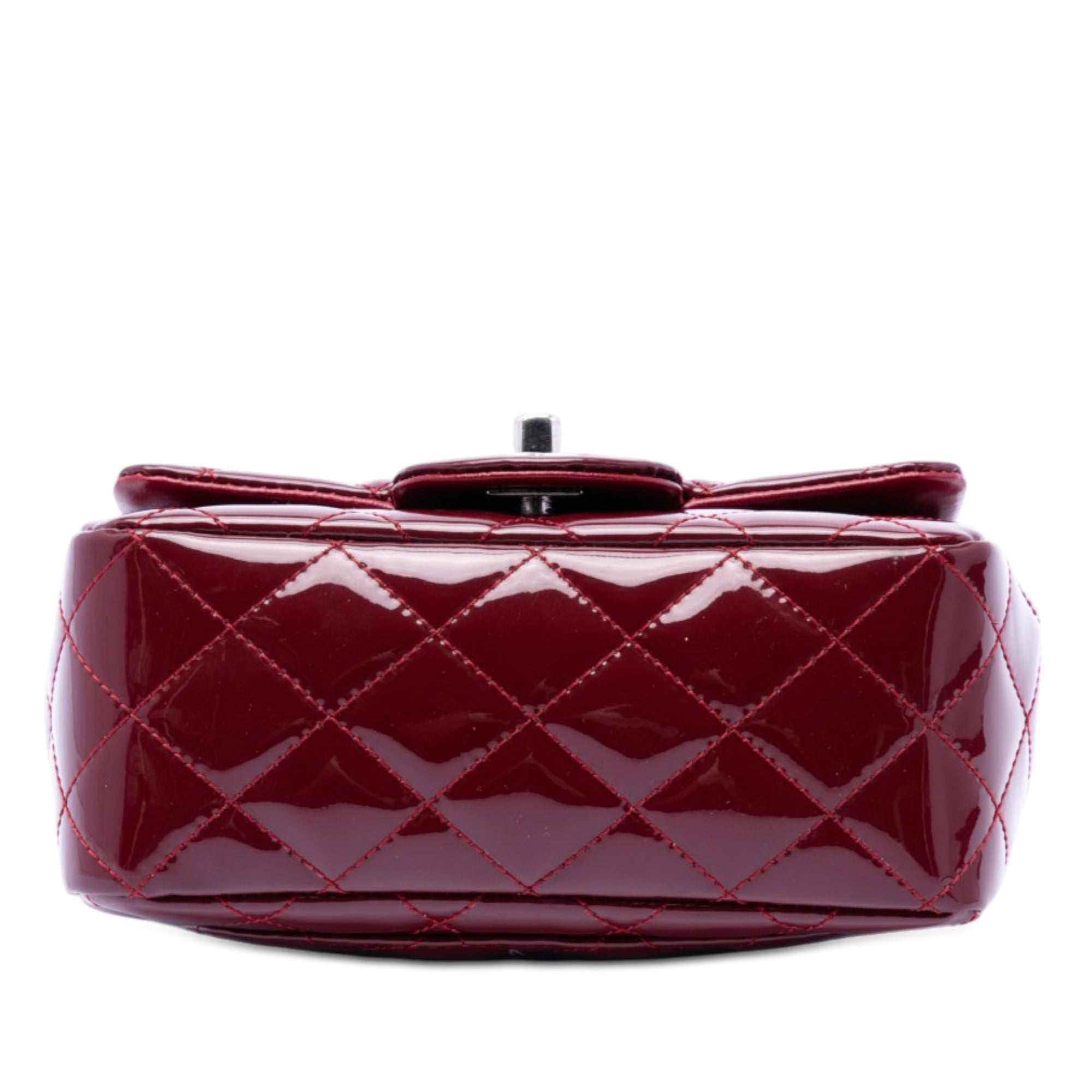 Chanel Mini Square Patent Bordeaux Prodotti
