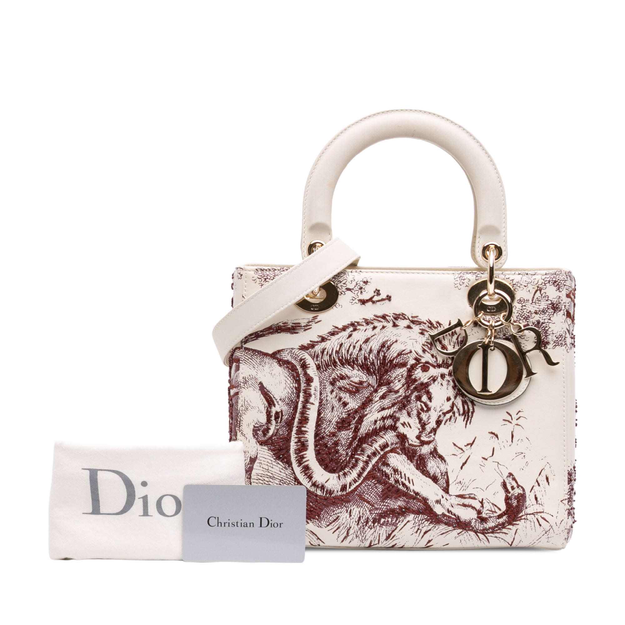 Dior Lady Dior Medium Toile de Jouy